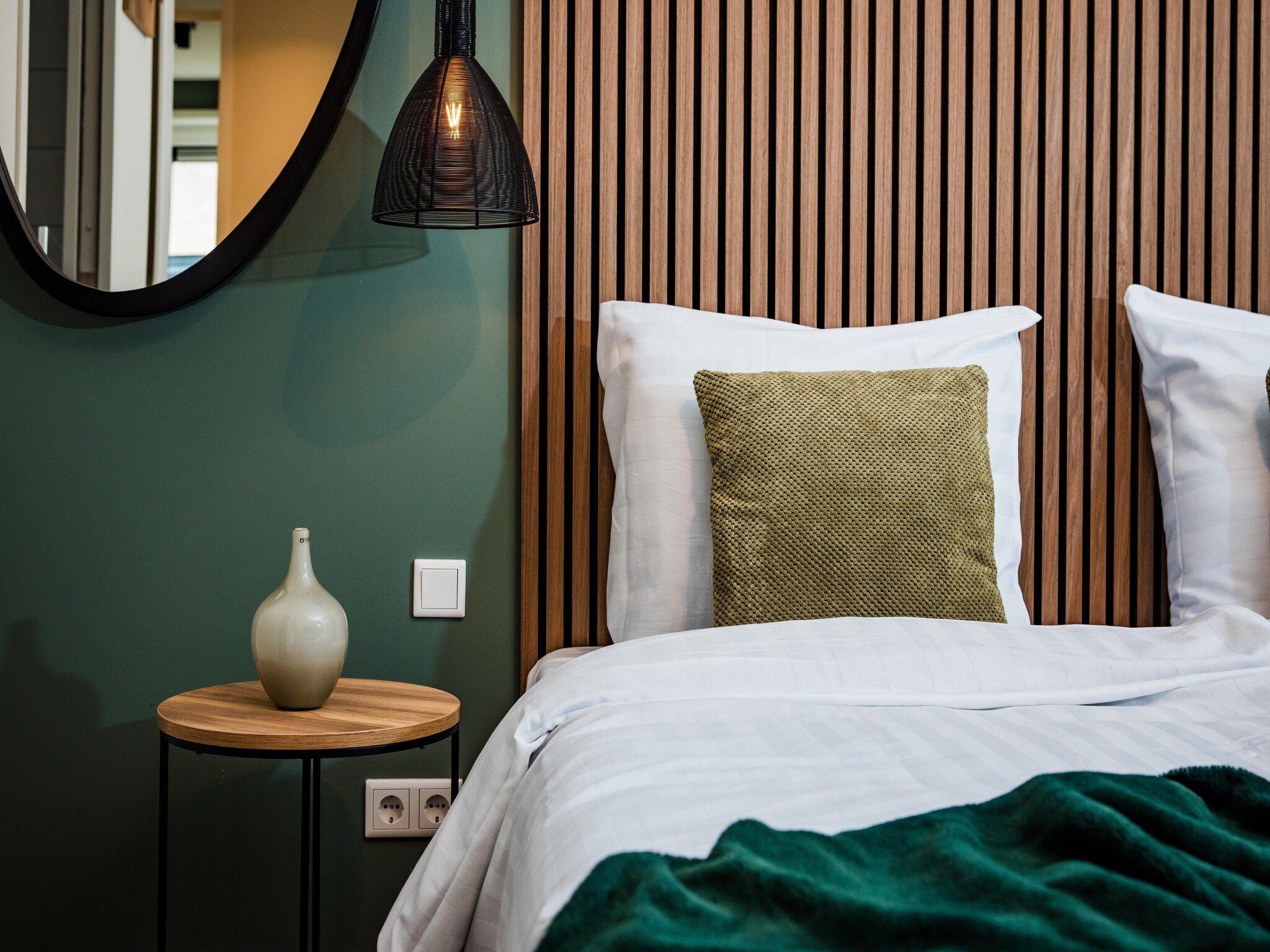Een slaapkamer van Dwergarend 17-09 in Voorthuizen