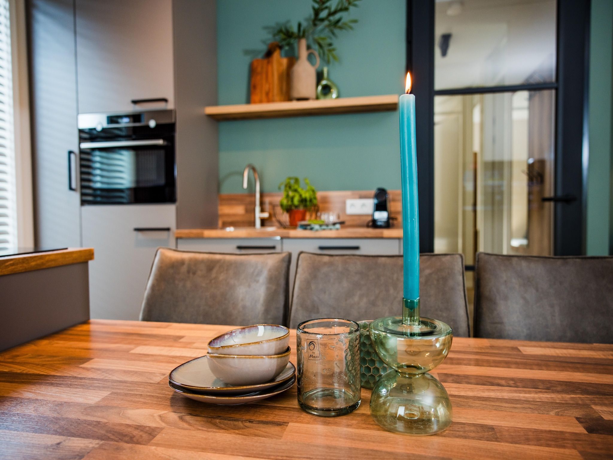 De keuken van Dwergarend 17-14 in Voorthuizen