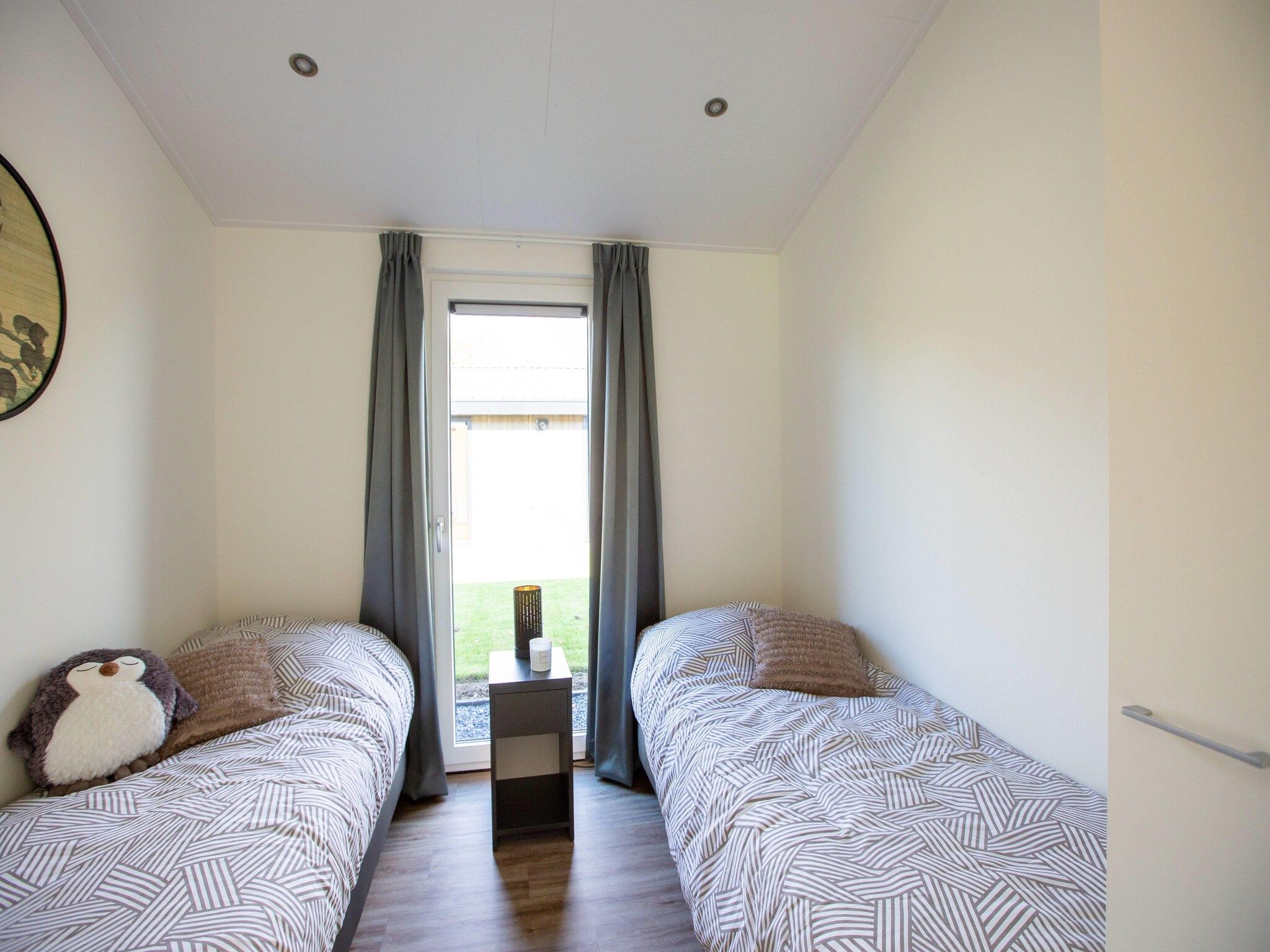Een slaapkamer van Vakantiepark Molenvelden 10 in Veldhoven