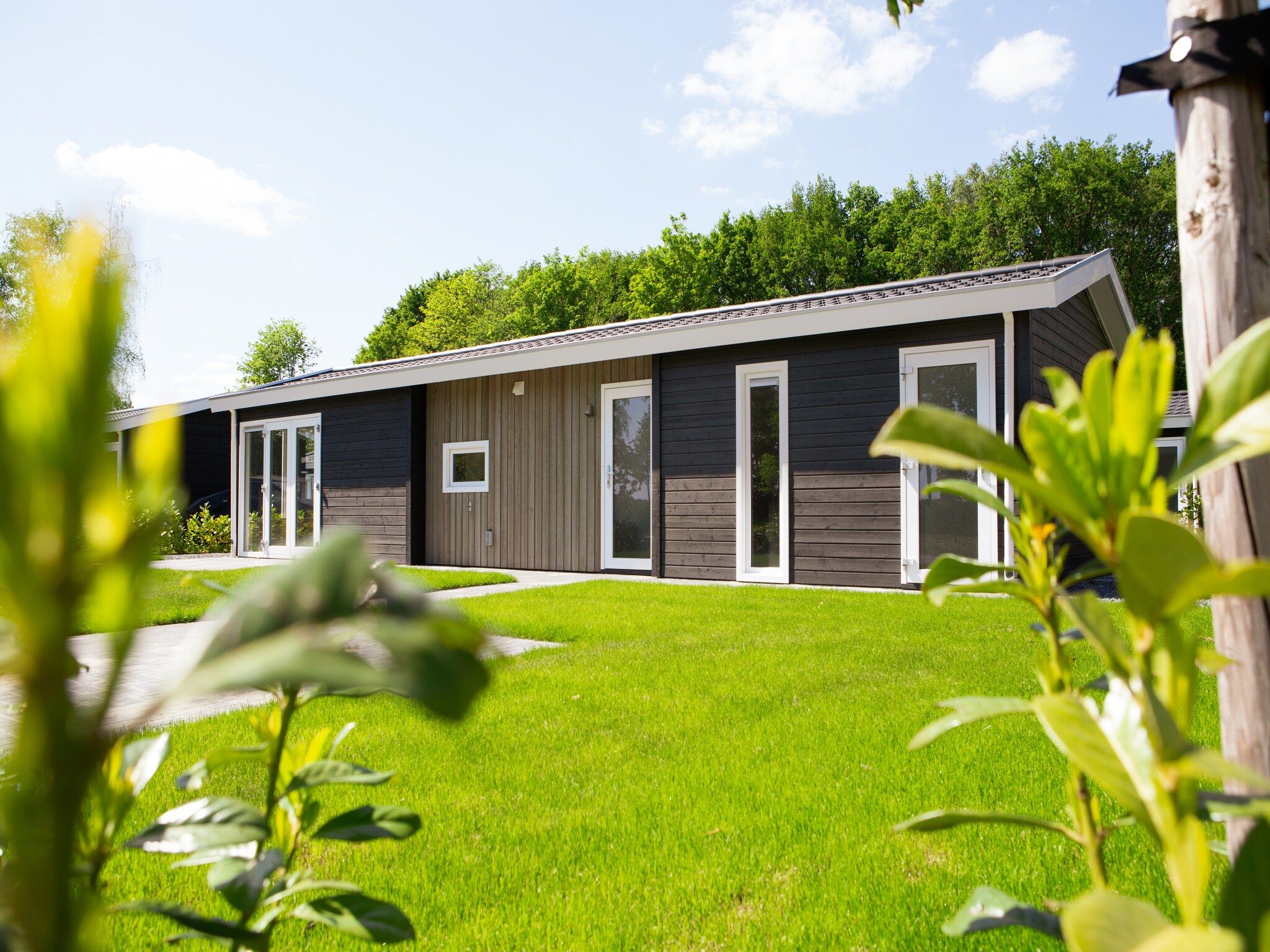 De buitenkant van Vakantiepark Molenvelden 10 in Veldhoven