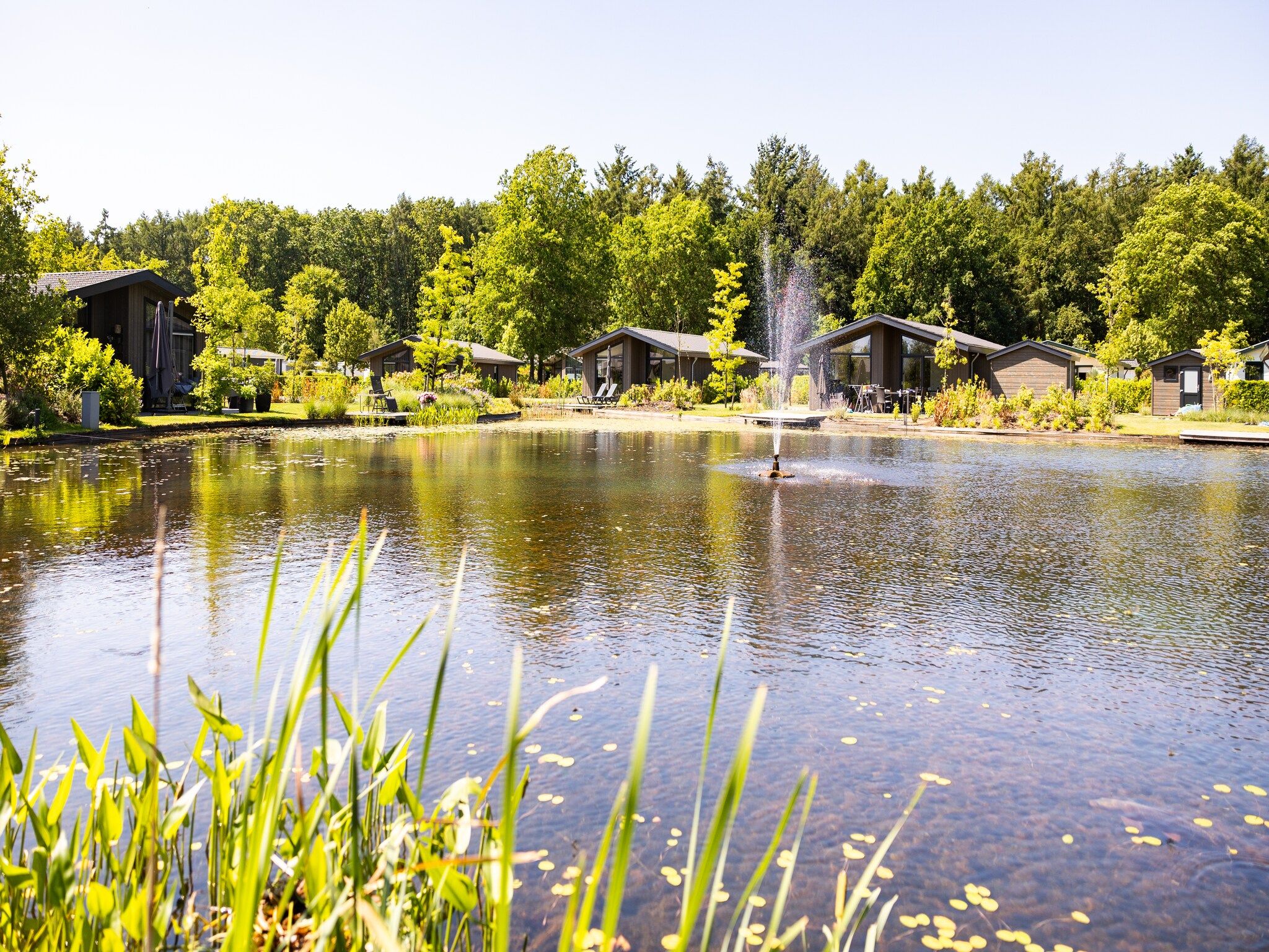 Parkfaciliteiten bij Vakantiepark Molenvelden 10 in Veldhoven