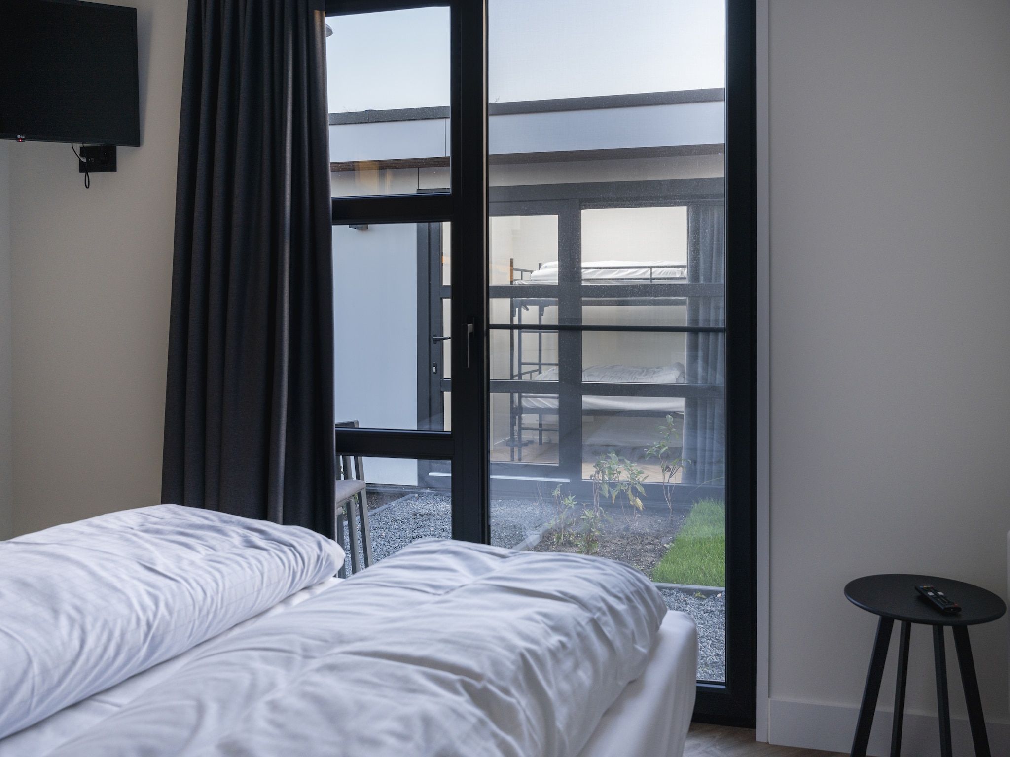 Een slaapkamer van MarinaPark Nieuw Loosdrecht 3 in Nieuw-Loosdrecht