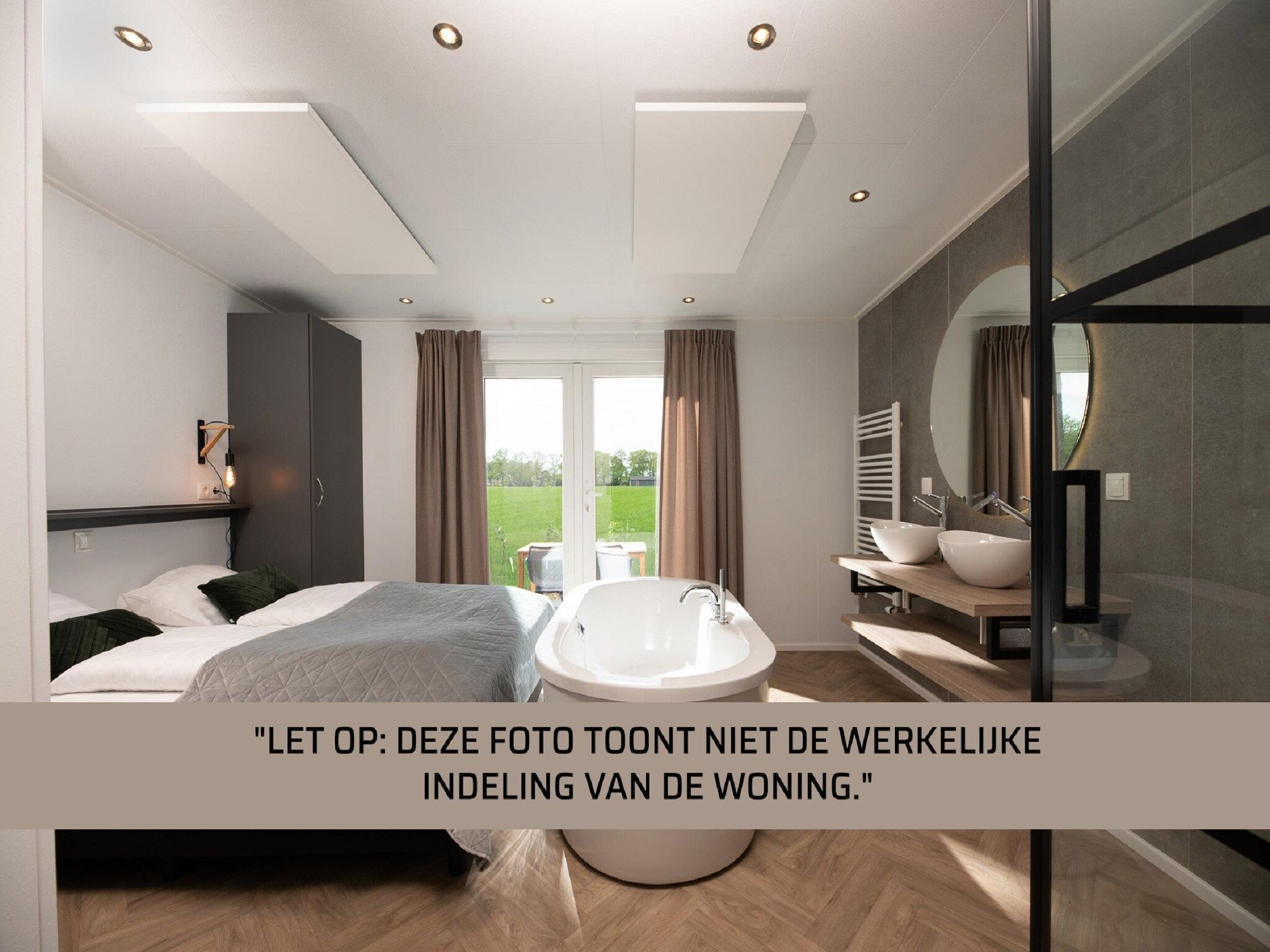 Een slaapkamer van Buitenplaats Holten 20 in Rijssen