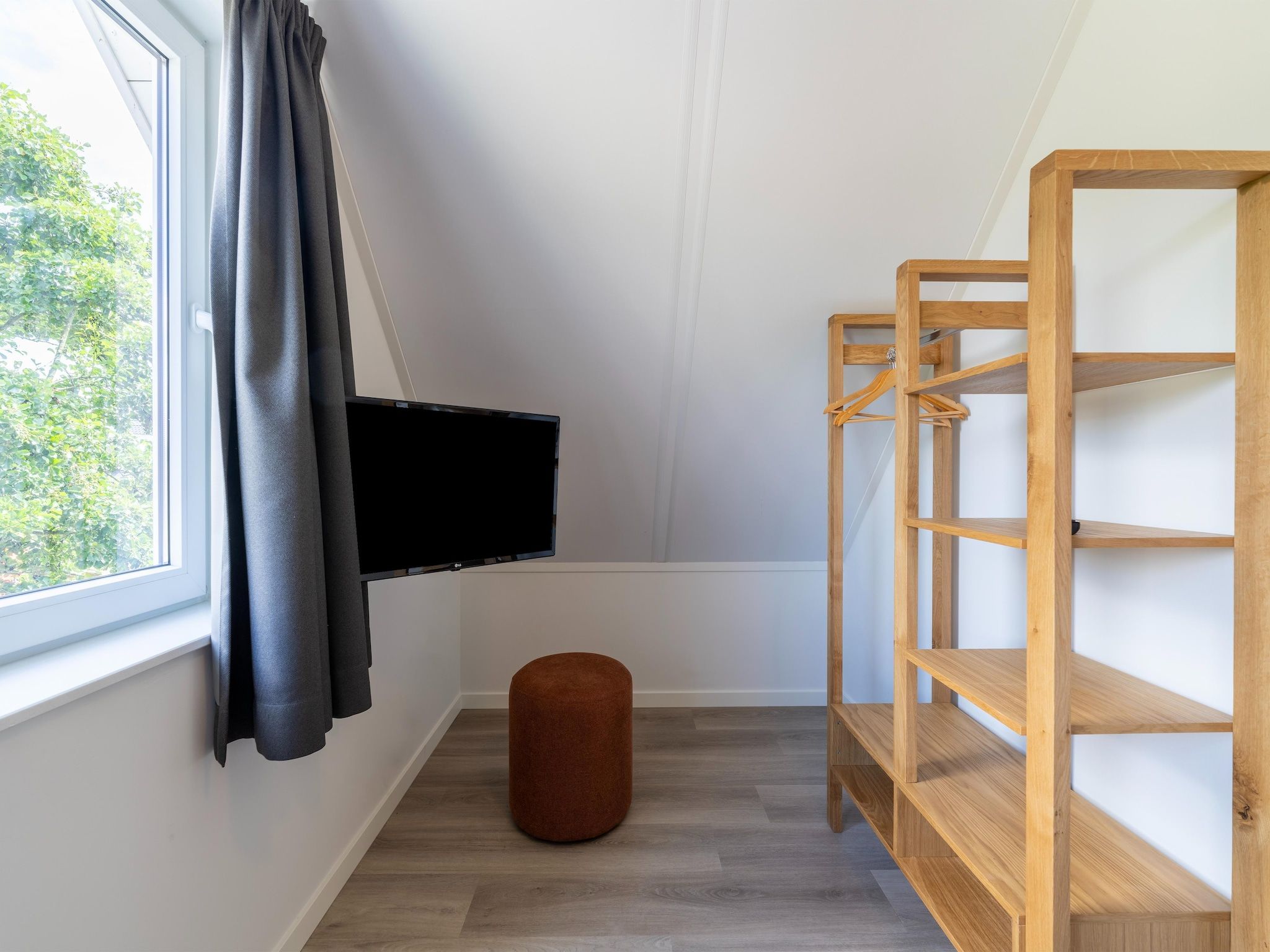 Een slaapkamer van Kuifduiker 3 in Simonshaven