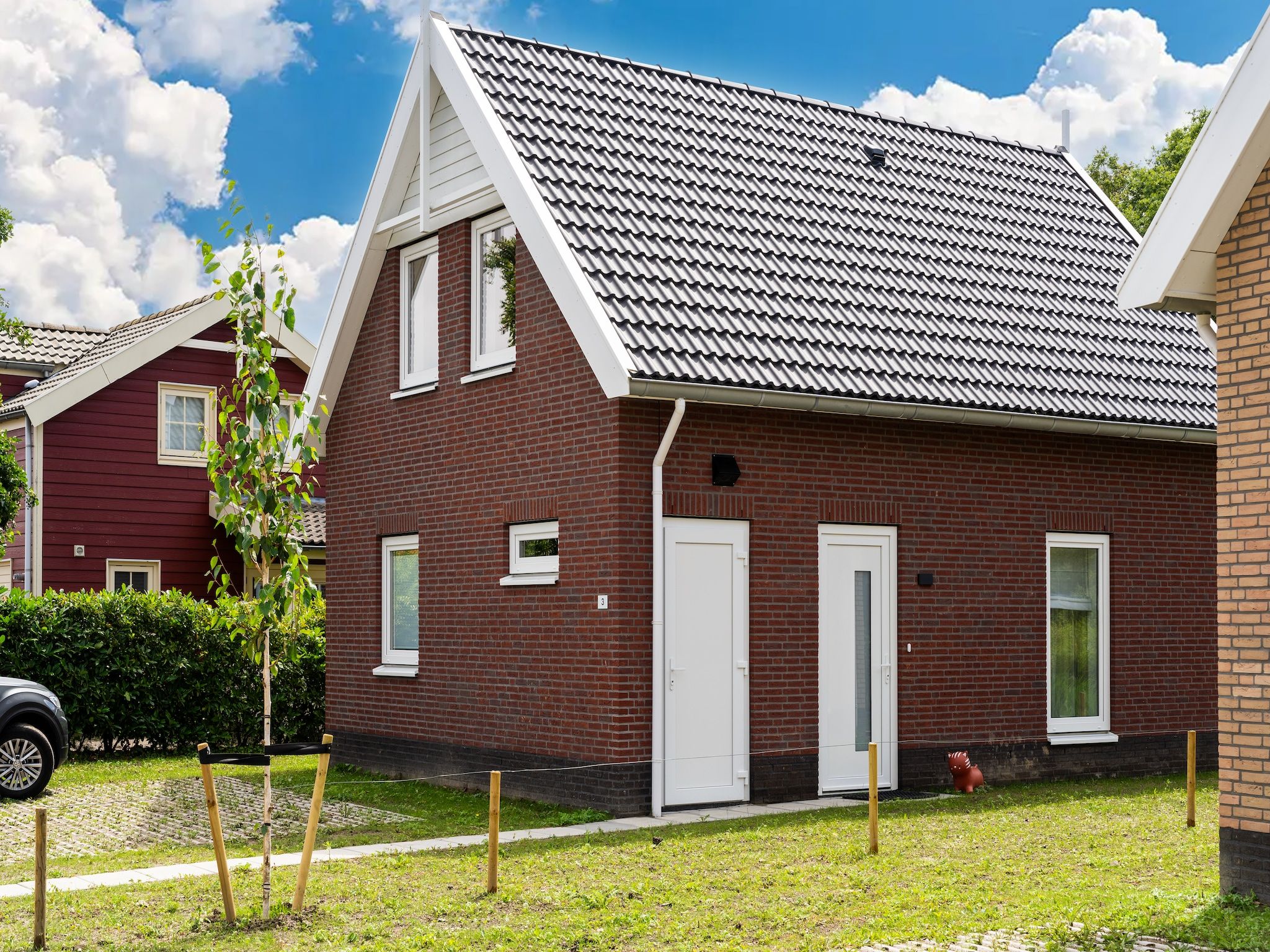 De tuin van Kuifduiker 3 in Simonshaven