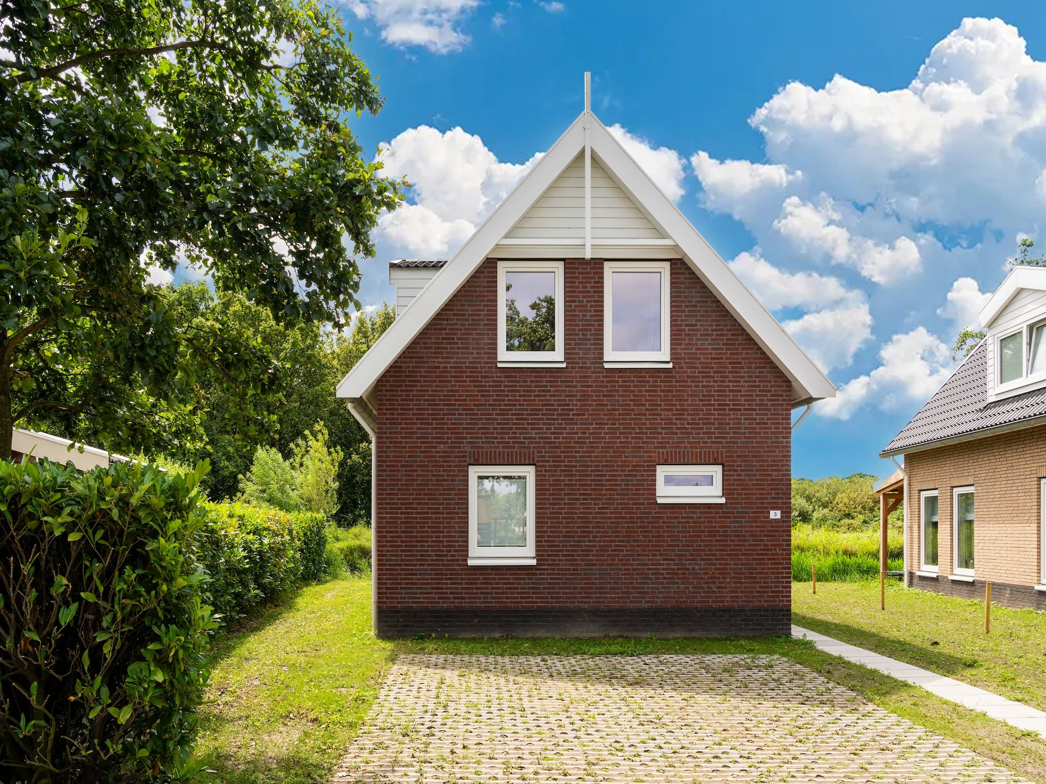 De tuin van Kuifduiker 3 in Simonshaven