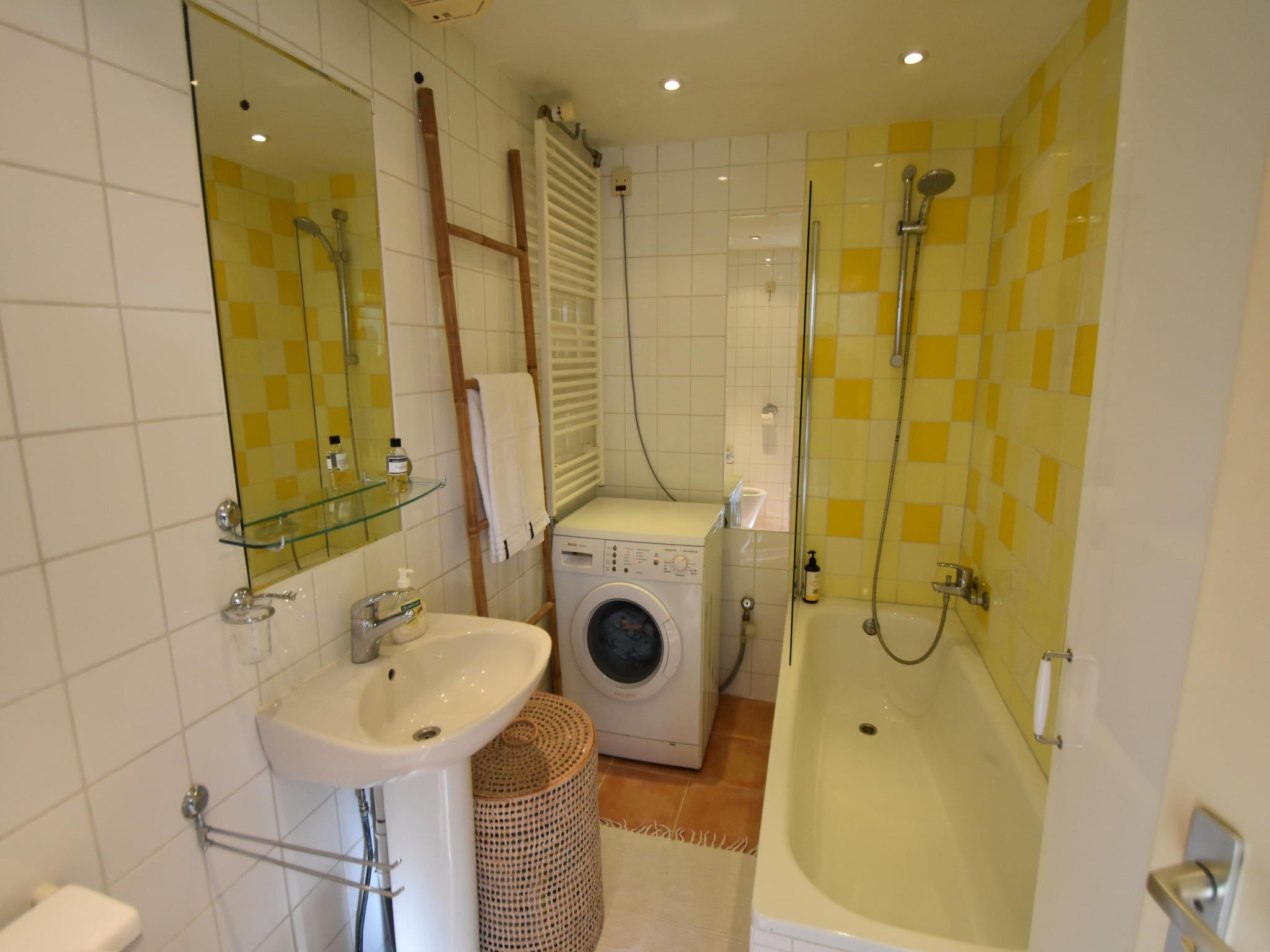 De badkamer van Casa Duna in Noordwijkerhout