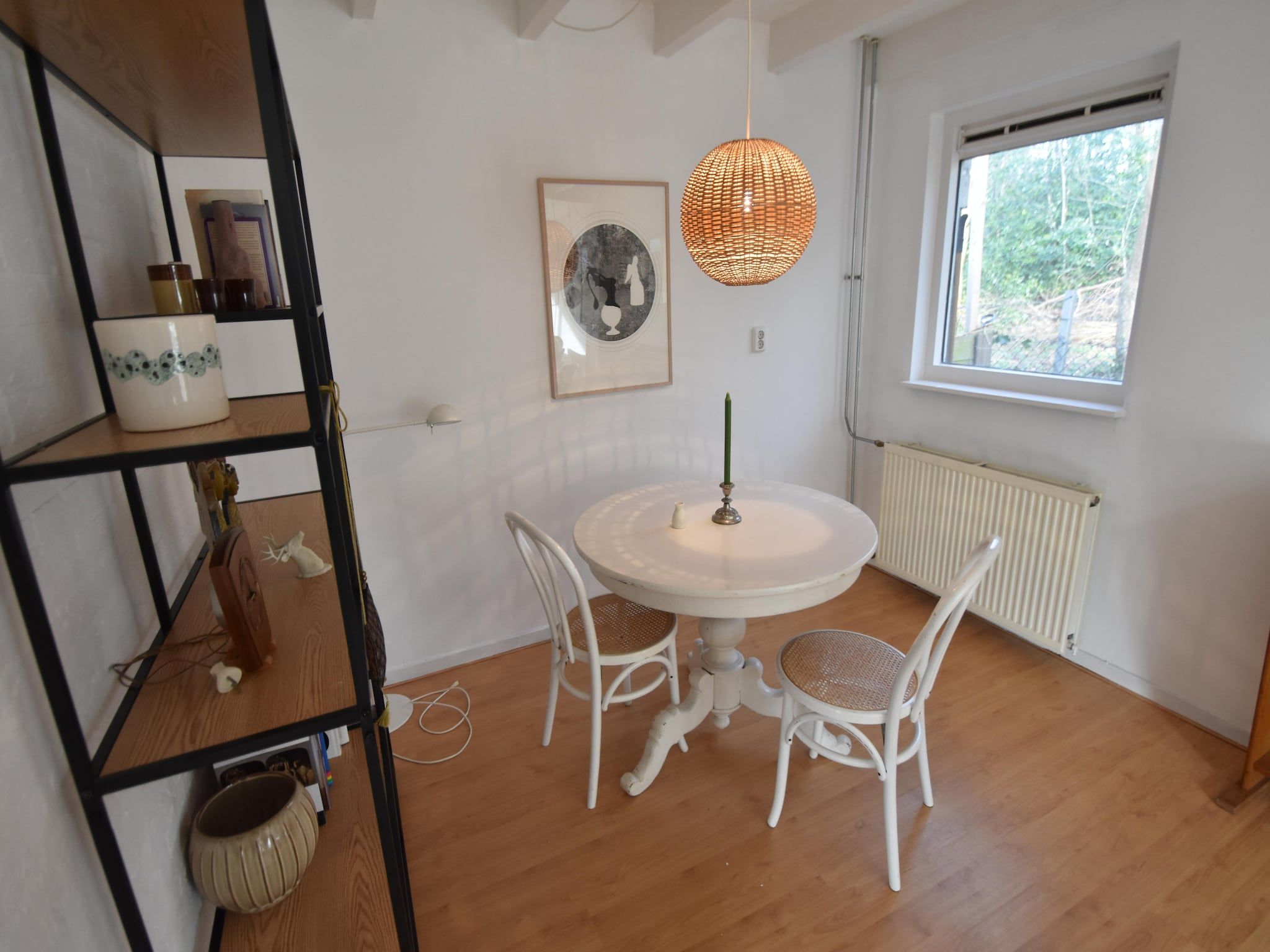 De woonkamer van Casa Duna in Noordwijkerhout