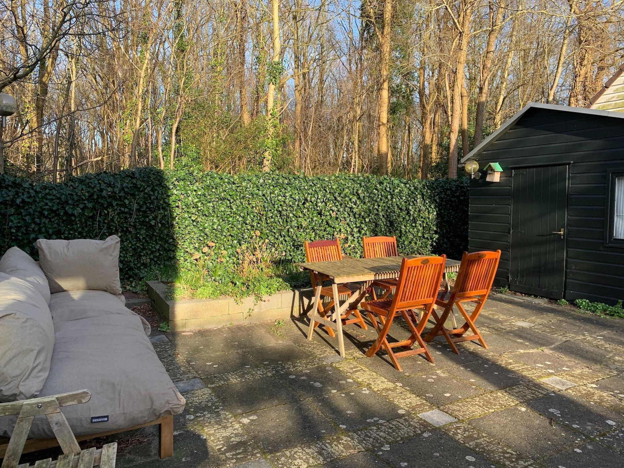 Het terras van Casa Duna in Noordwijkerhout