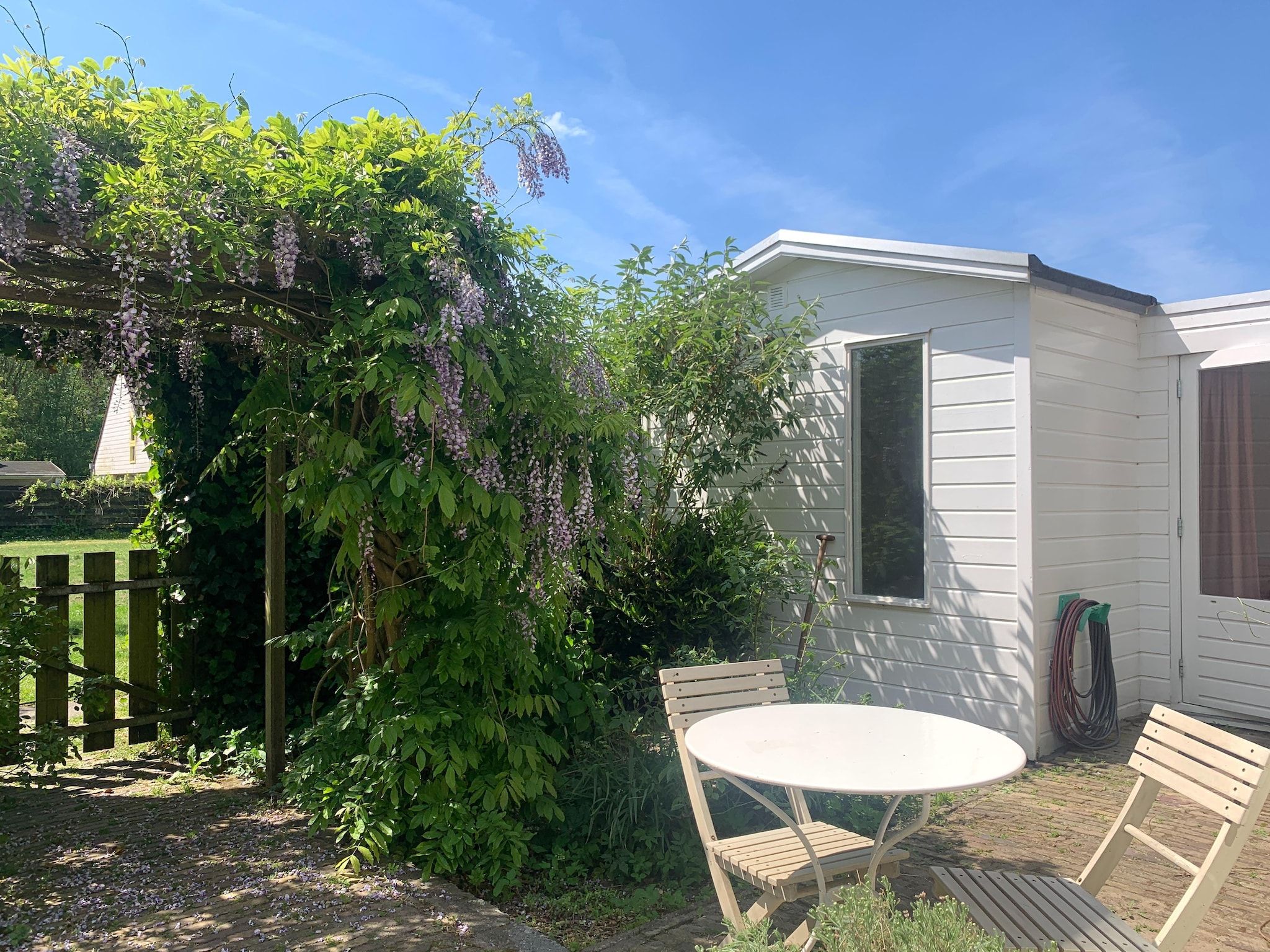 Het terras van Casa Duna in Noordwijkerhout