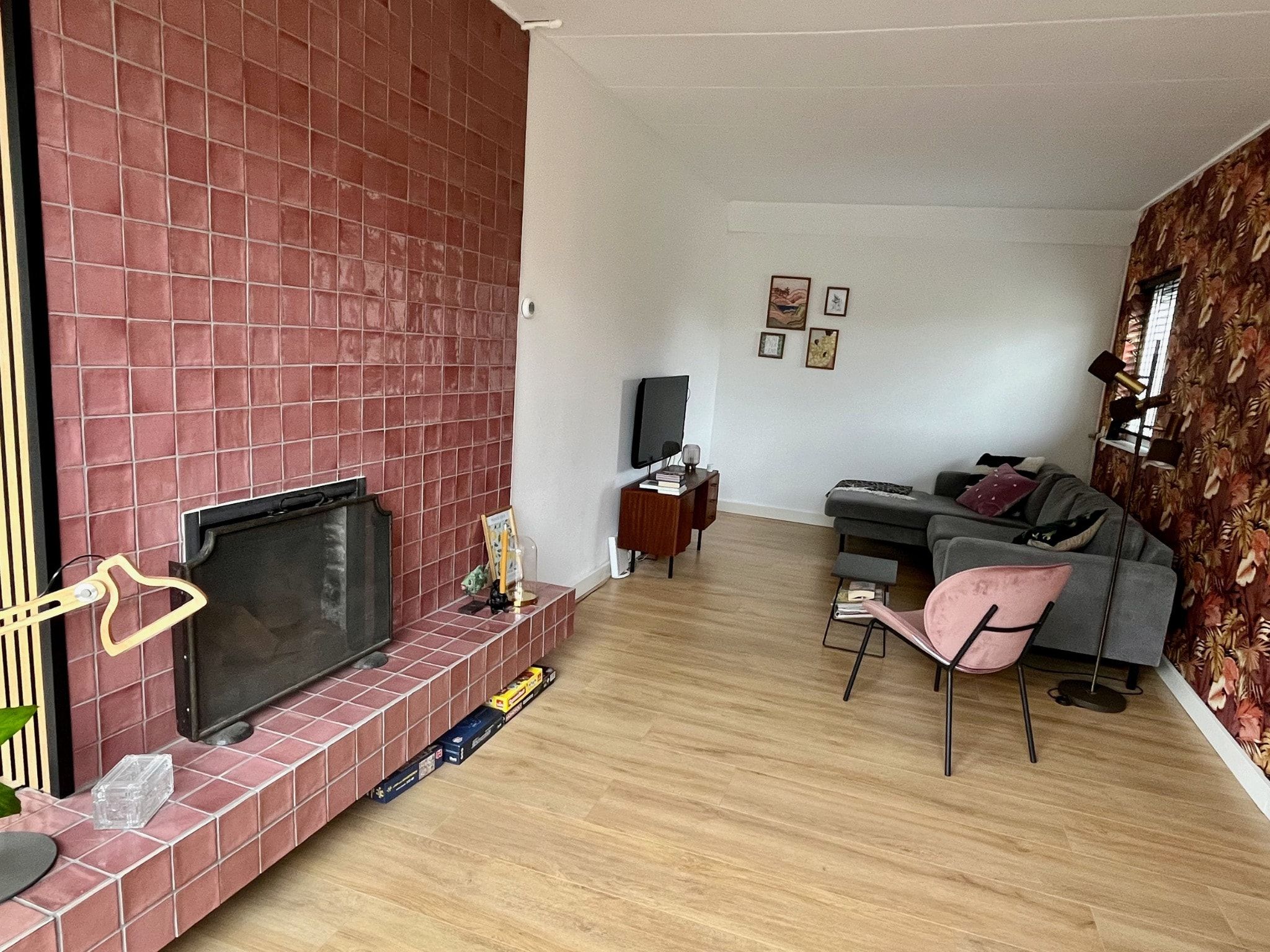 De woonkamer van Familiehuis in Noordwijkerhout in Noordwijkerhout