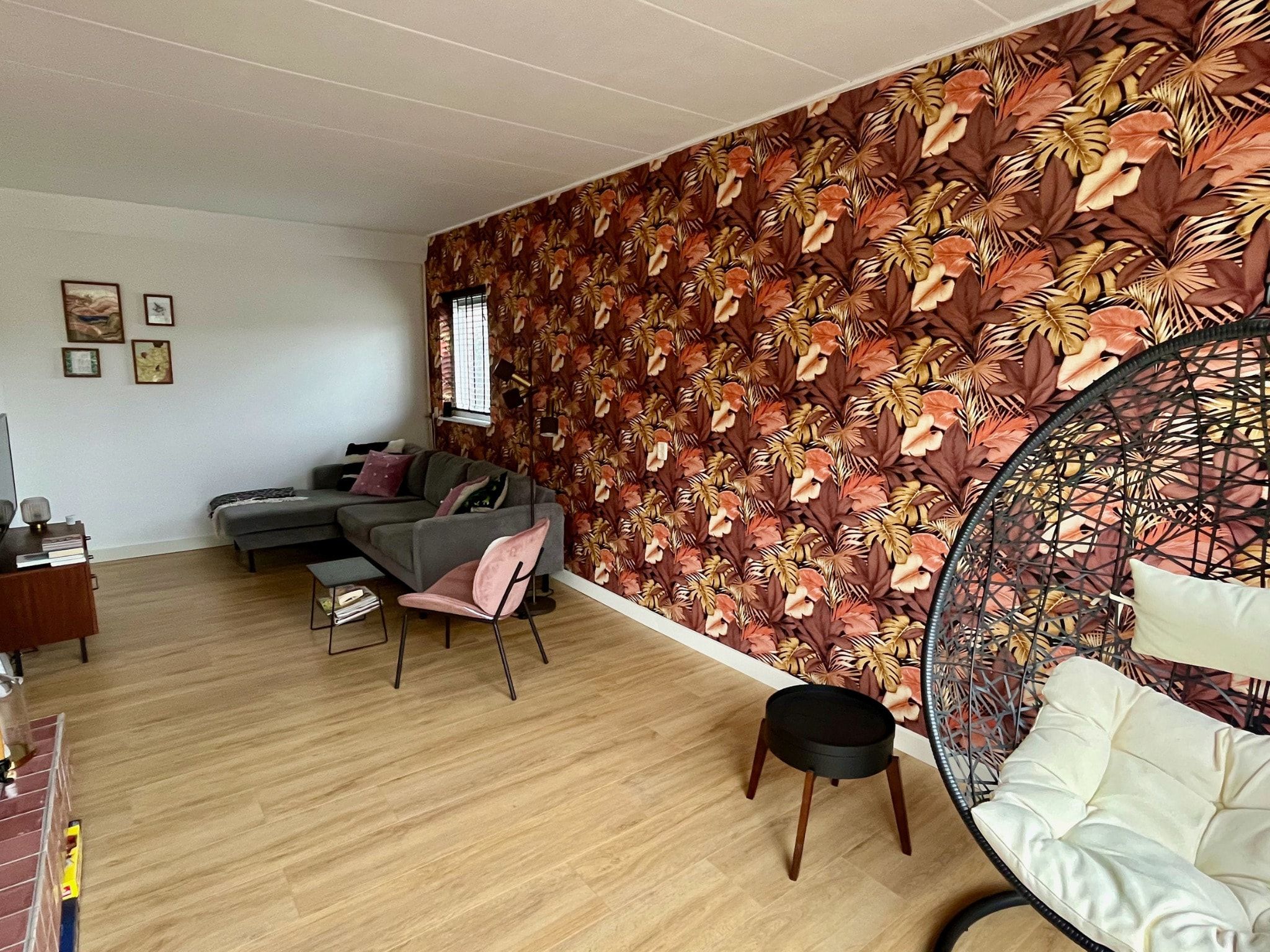 De woonkamer van Familiehuis in Noordwijkerhout in Noordwijkerhout
