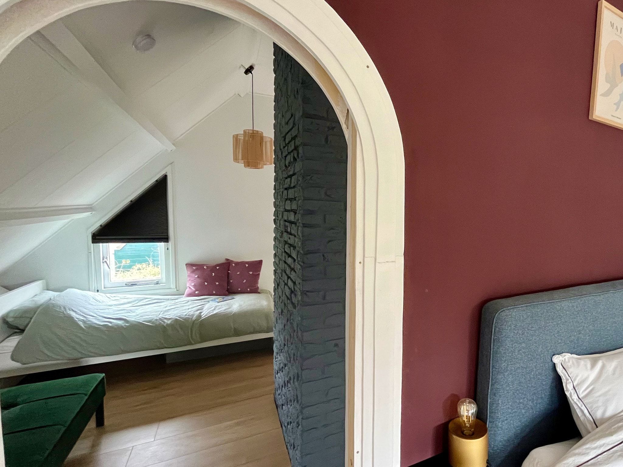 Een slaapkamer van Familiehuis in Noordwijkerhout in Noordwijkerhout