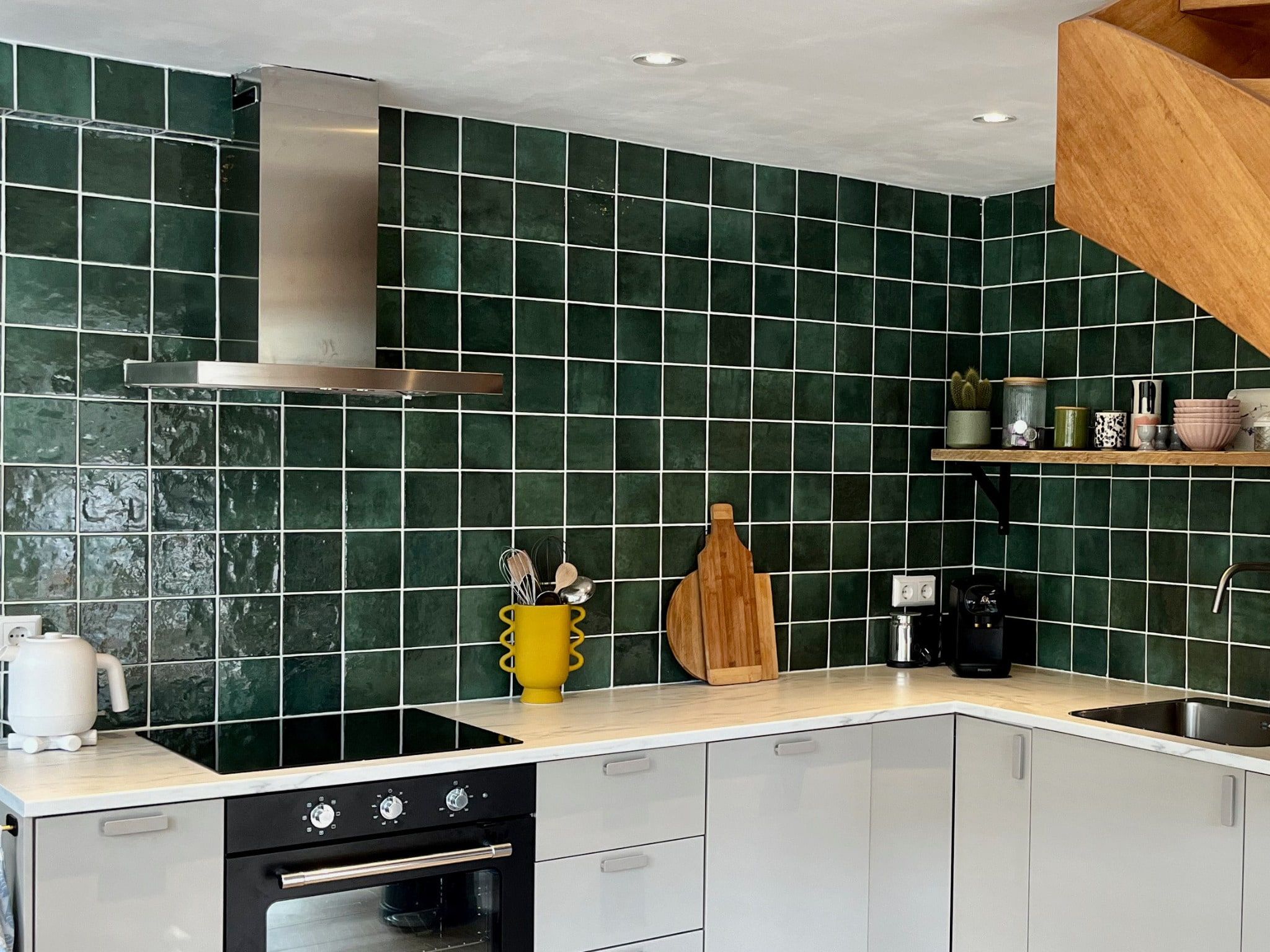 De keuken van Familiehuis in Noordwijkerhout in Noordwijkerhout