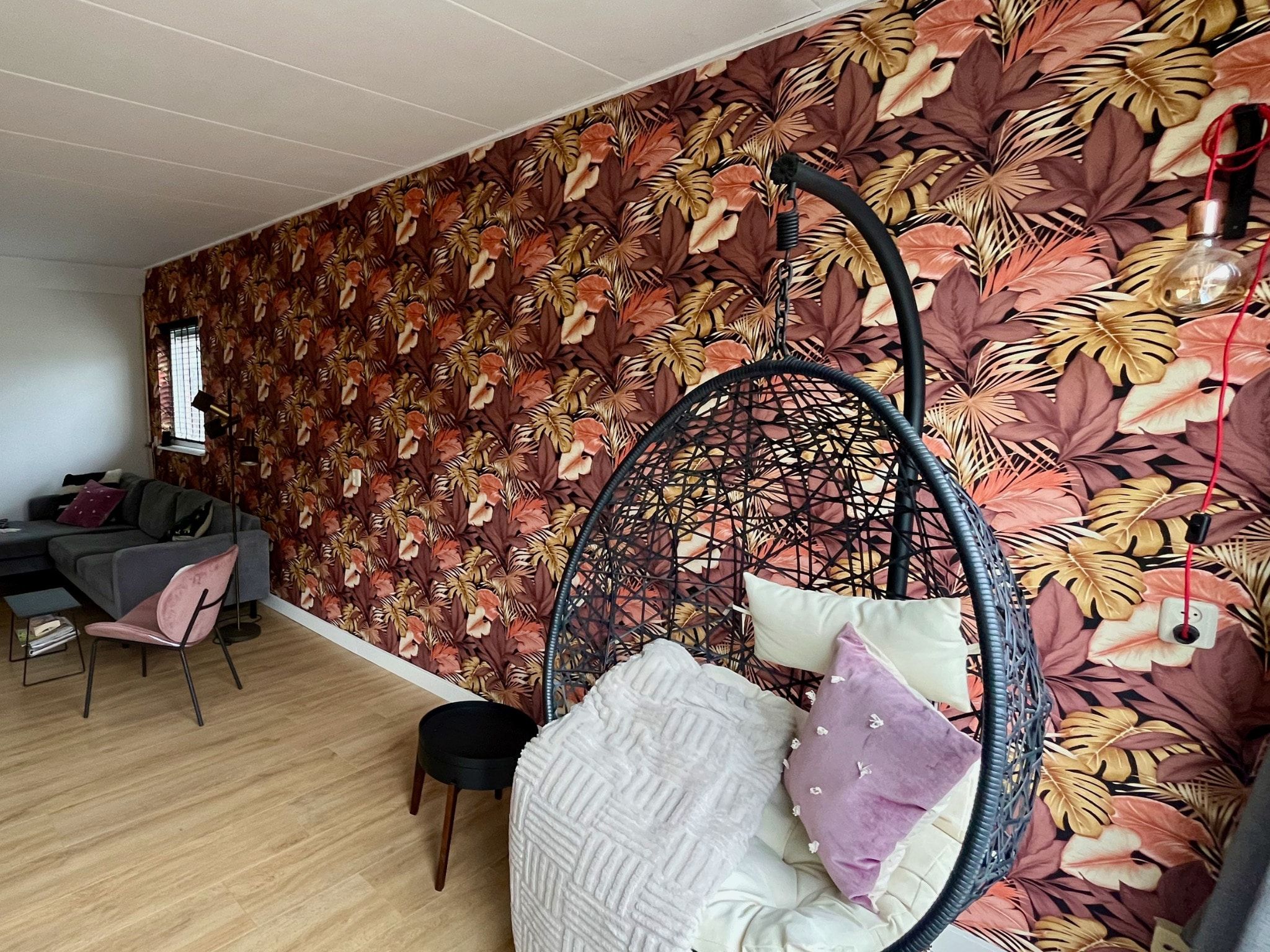 De woonkamer van Familiehuis in Noordwijkerhout in Noordwijkerhout