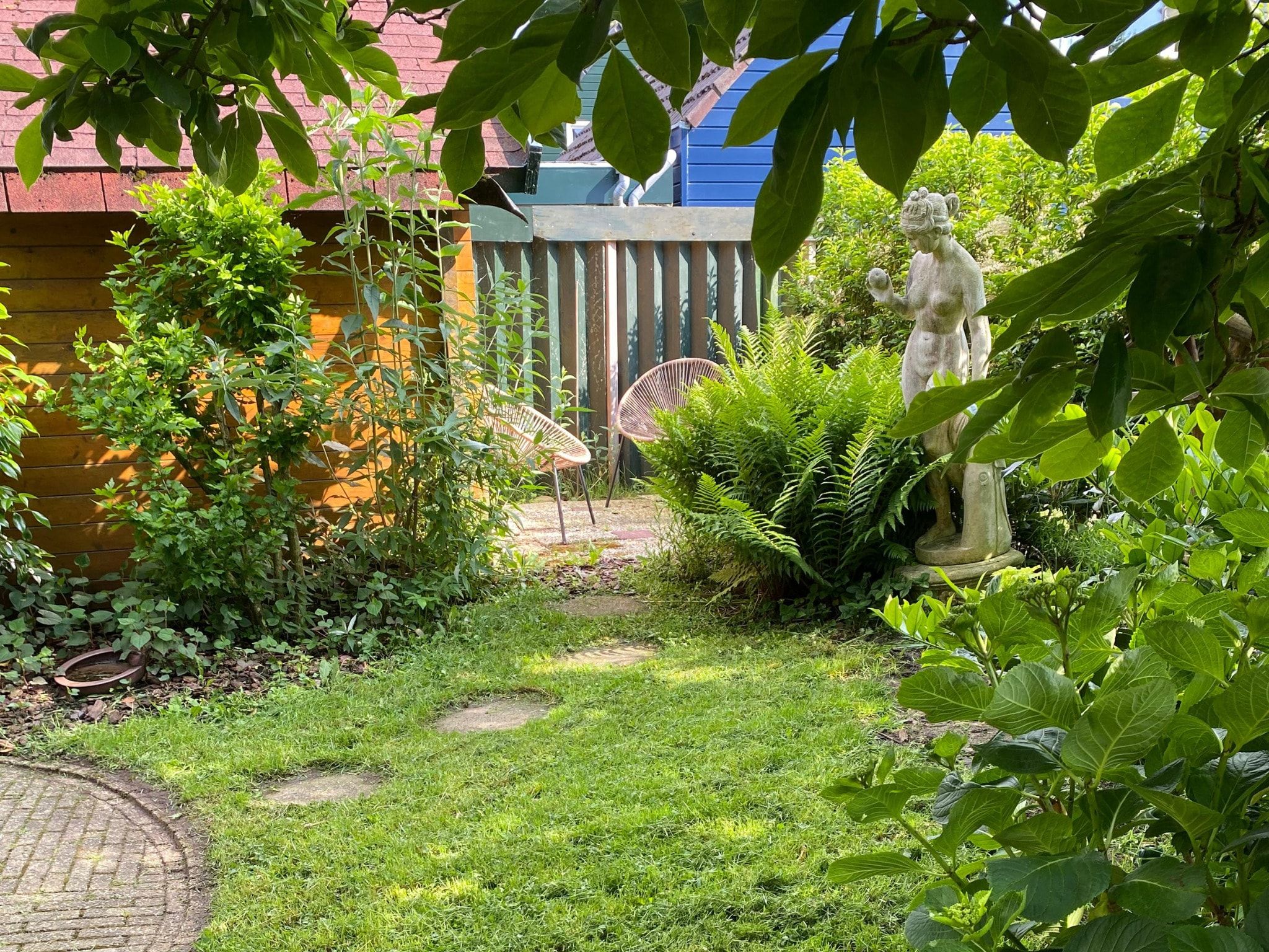 De tuin van Familiehuis in Noordwijkerhout in Noordwijkerhout