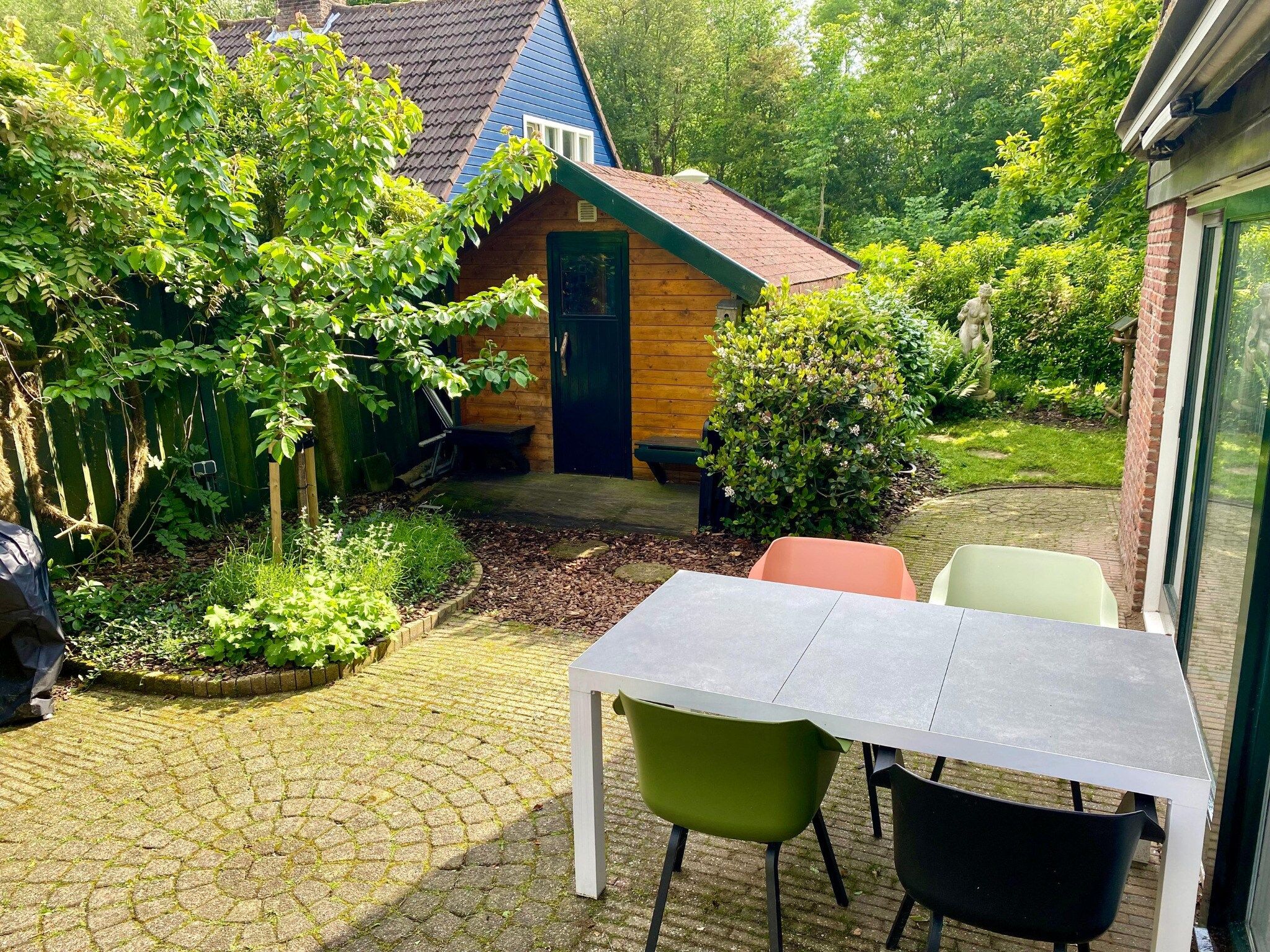 De tuin van Familiehuis in Noordwijkerhout in Noordwijkerhout