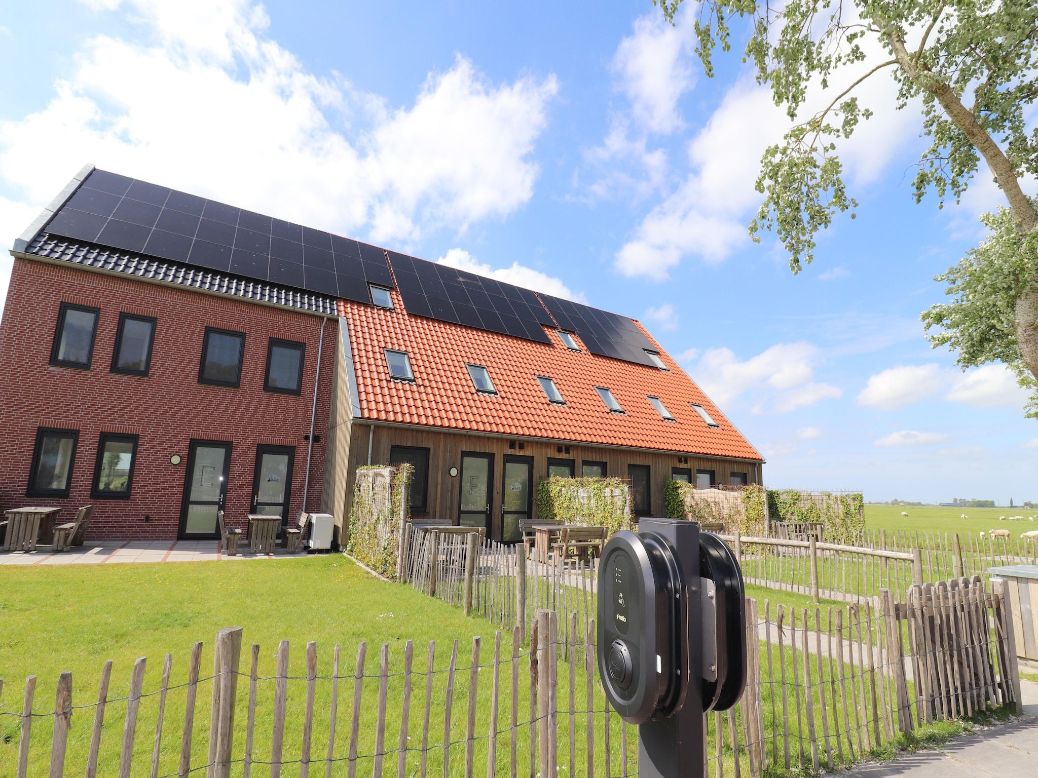 Voorzieningen bij Friese villa in Leons in Leons