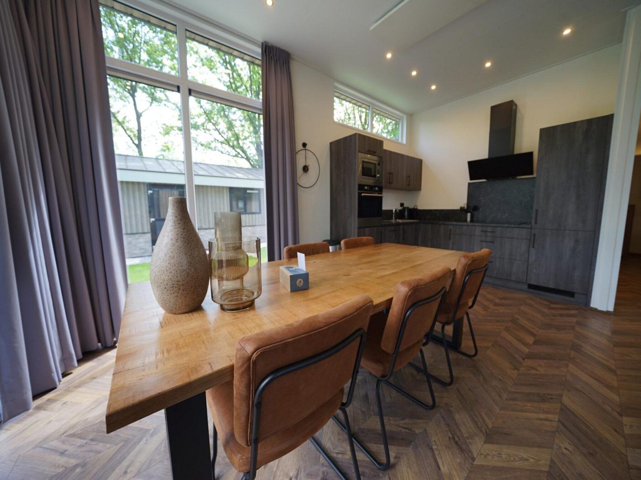 De eetkamer van Pavilion 6 in Kaatsheuvel