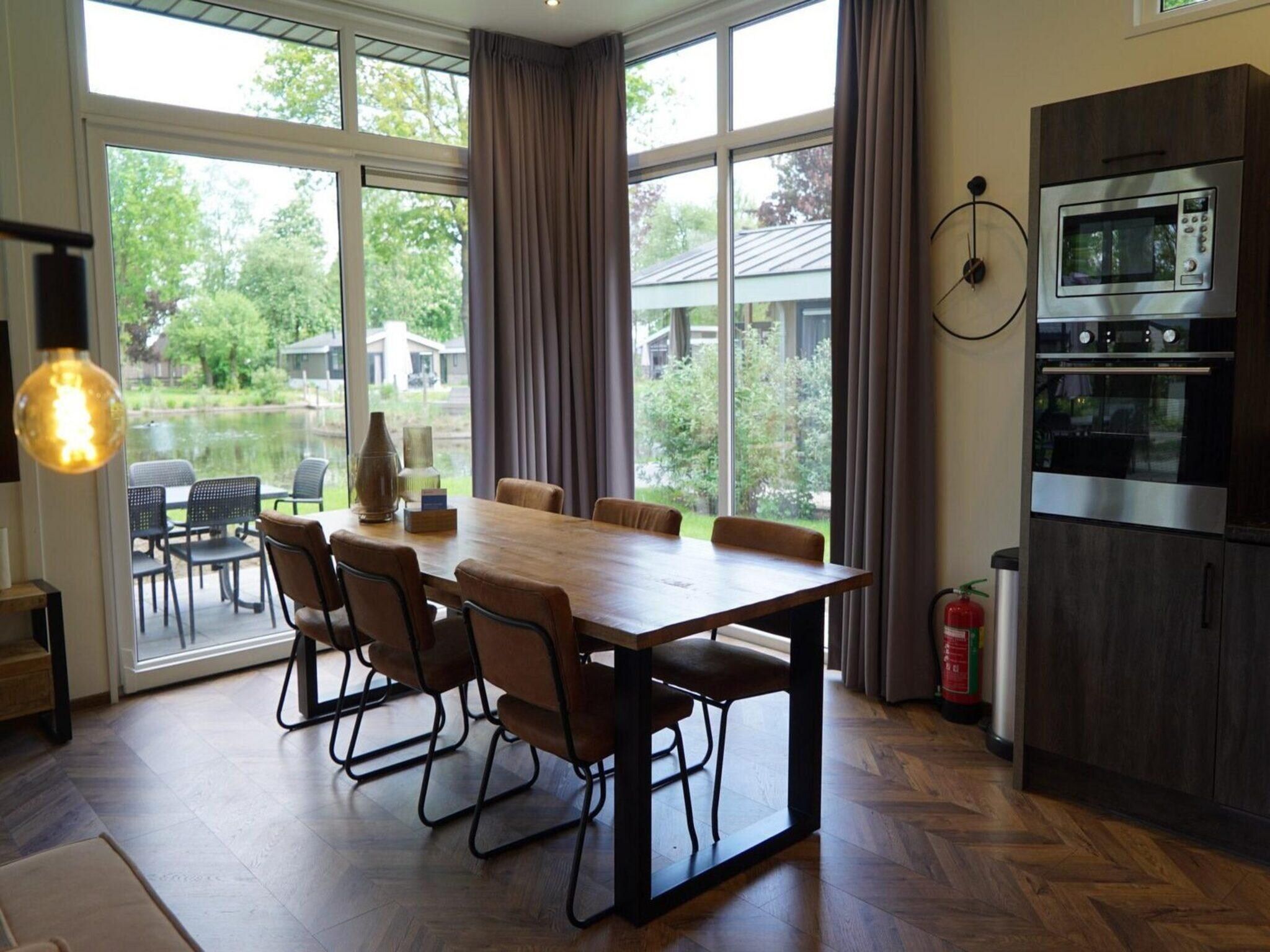 De eetkamer van Pavilion 6 in Kaatsheuvel