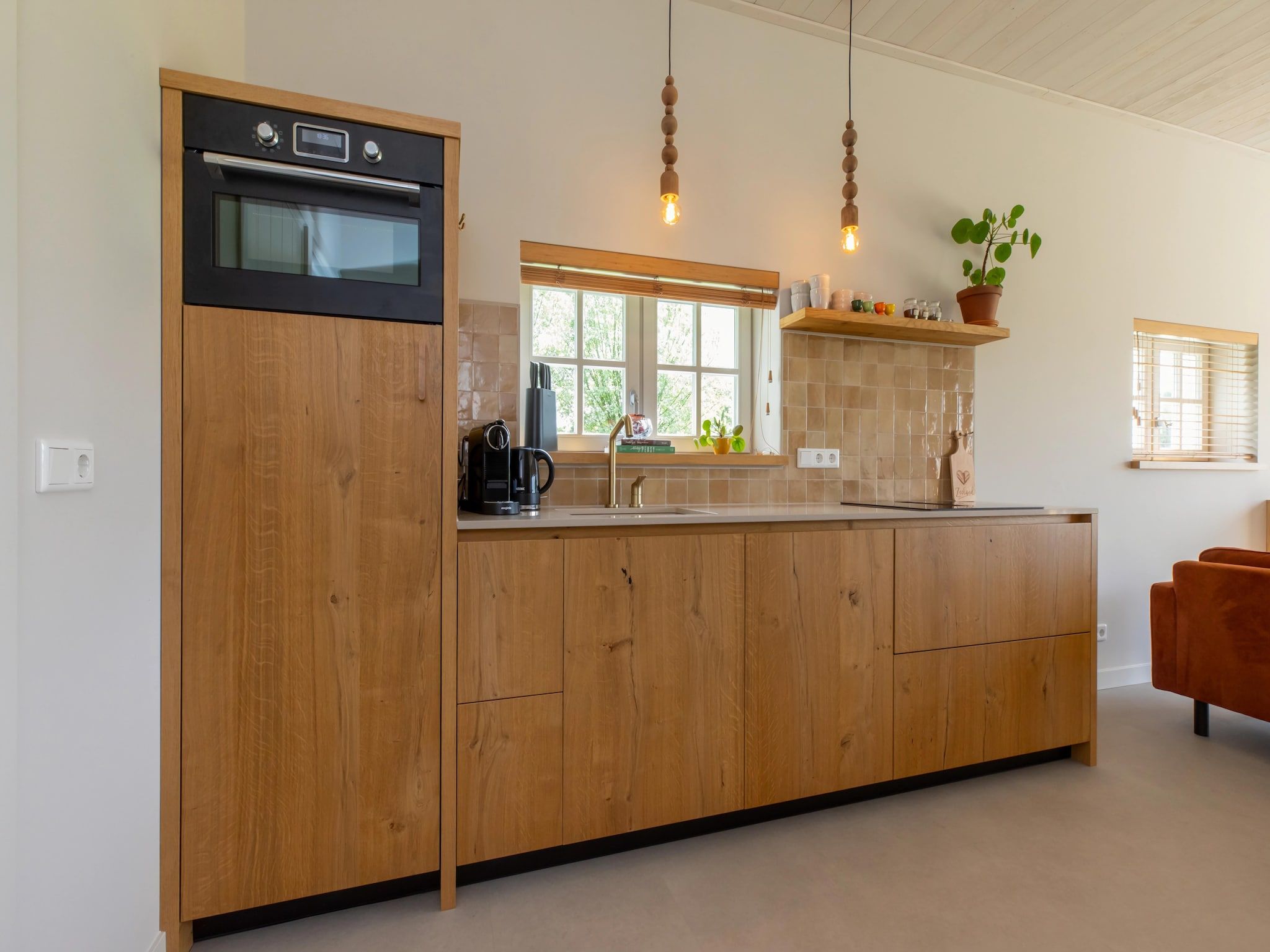 De keuken van Grijpskerke 'De kleine Pionier' in Grijpskerke