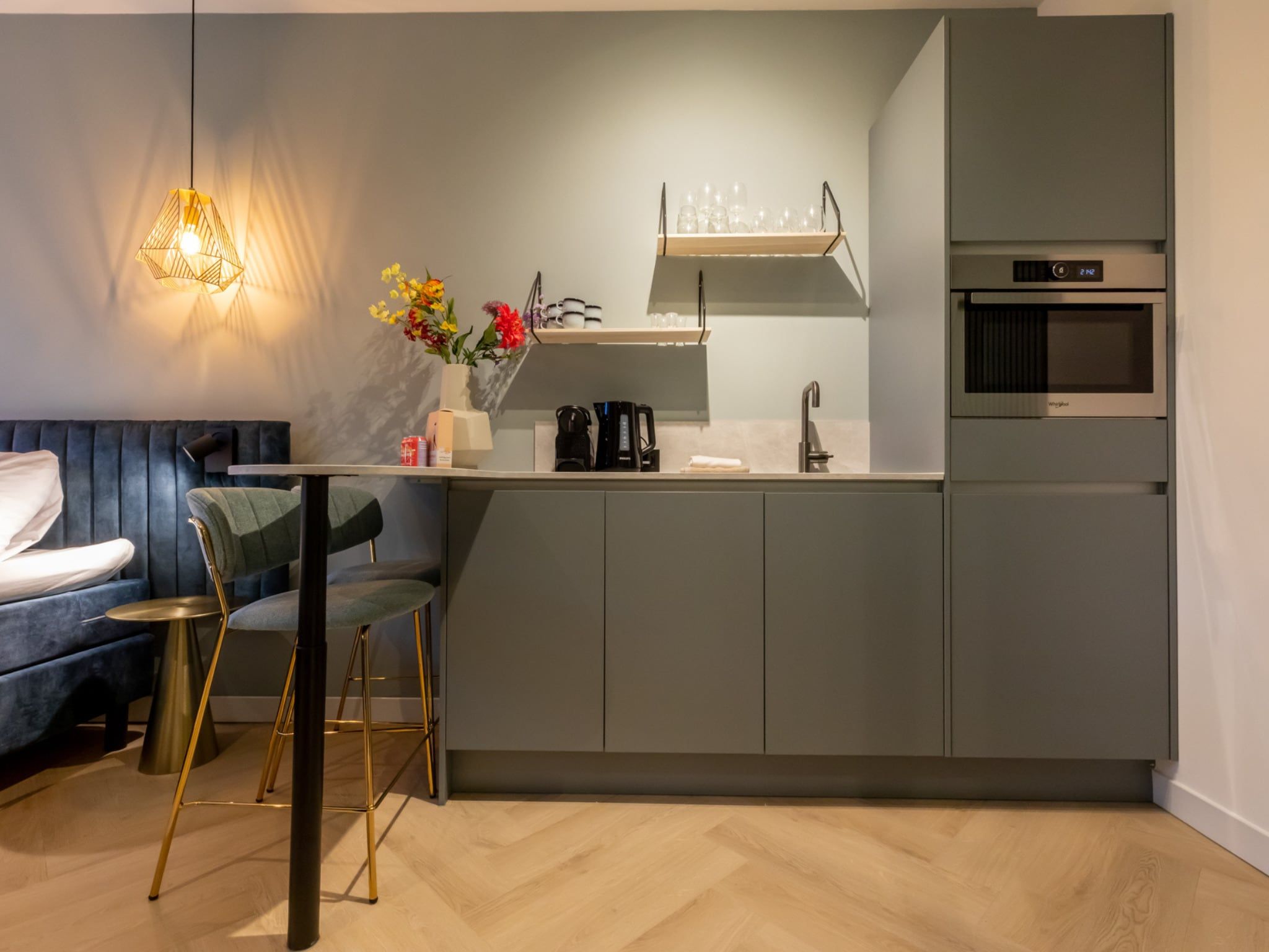De keuken van Studio ZEE in Koudekerke