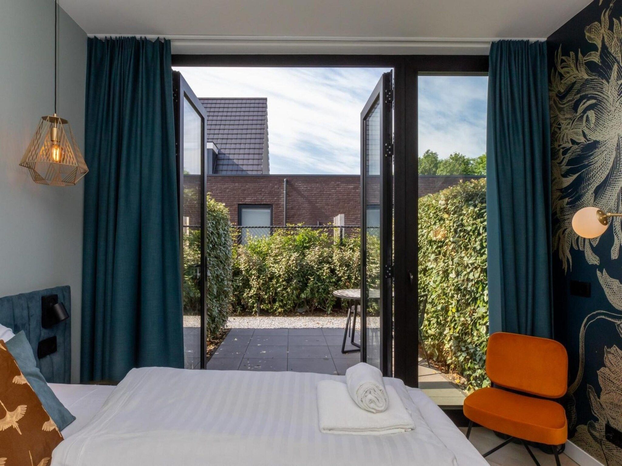Het uitzicht vanaf Studio BRIES in Koudekerke