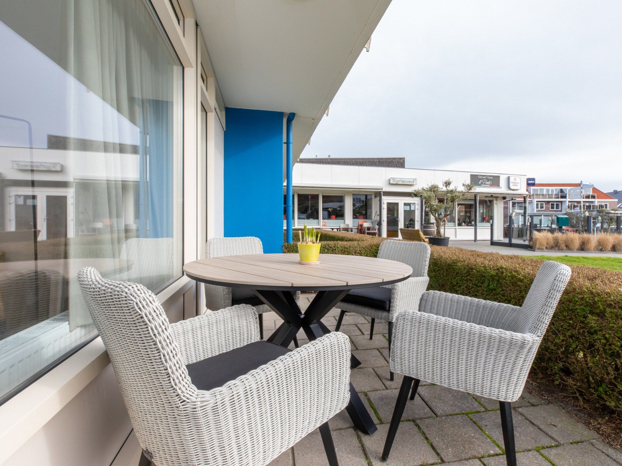 Het terras van Zoutelande 'Kurhaus appartement nr 1 in Zoutelande