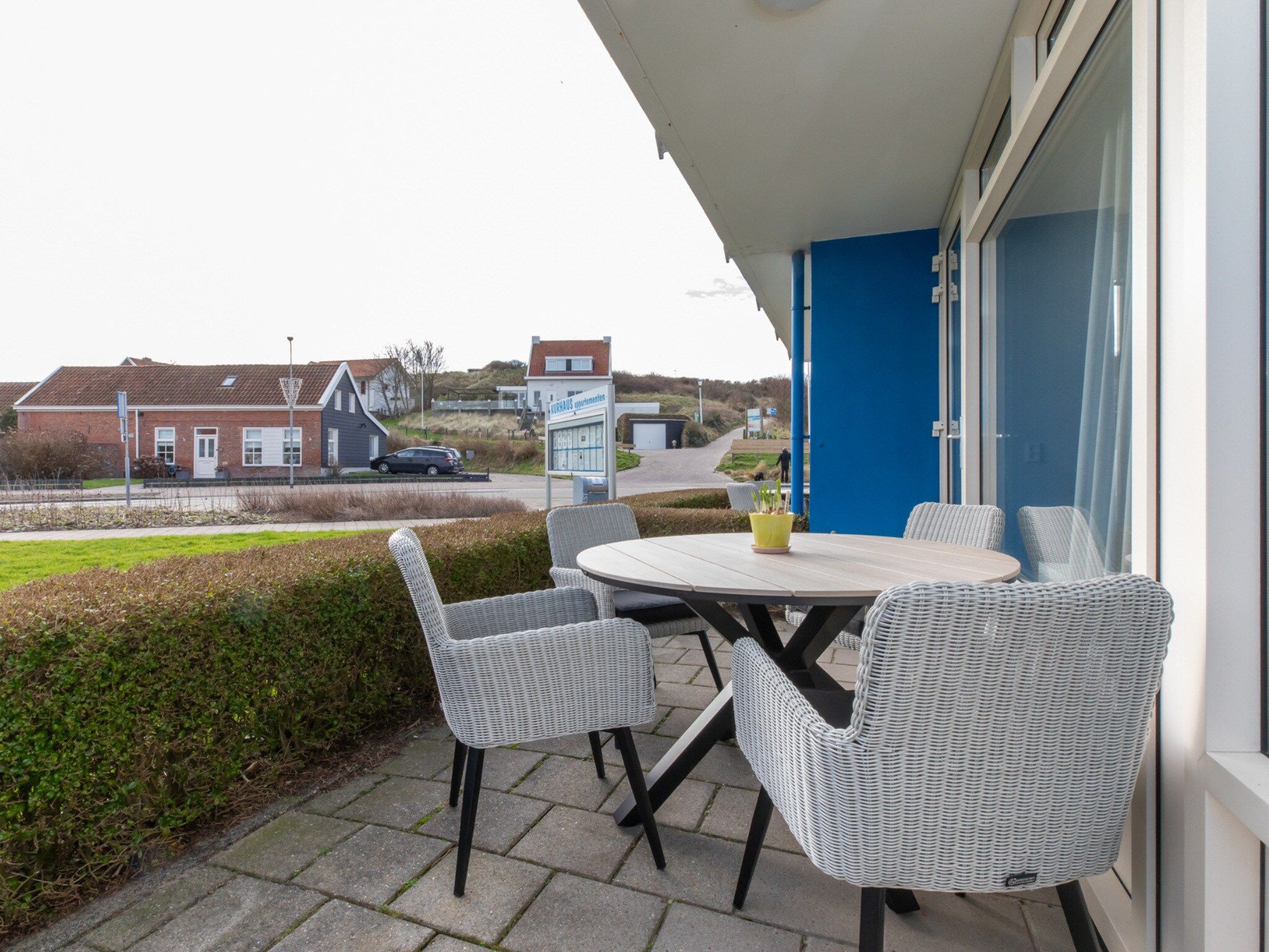 Het terras van Zoutelande 'Kurhaus appartement nr 1 in Zoutelande
