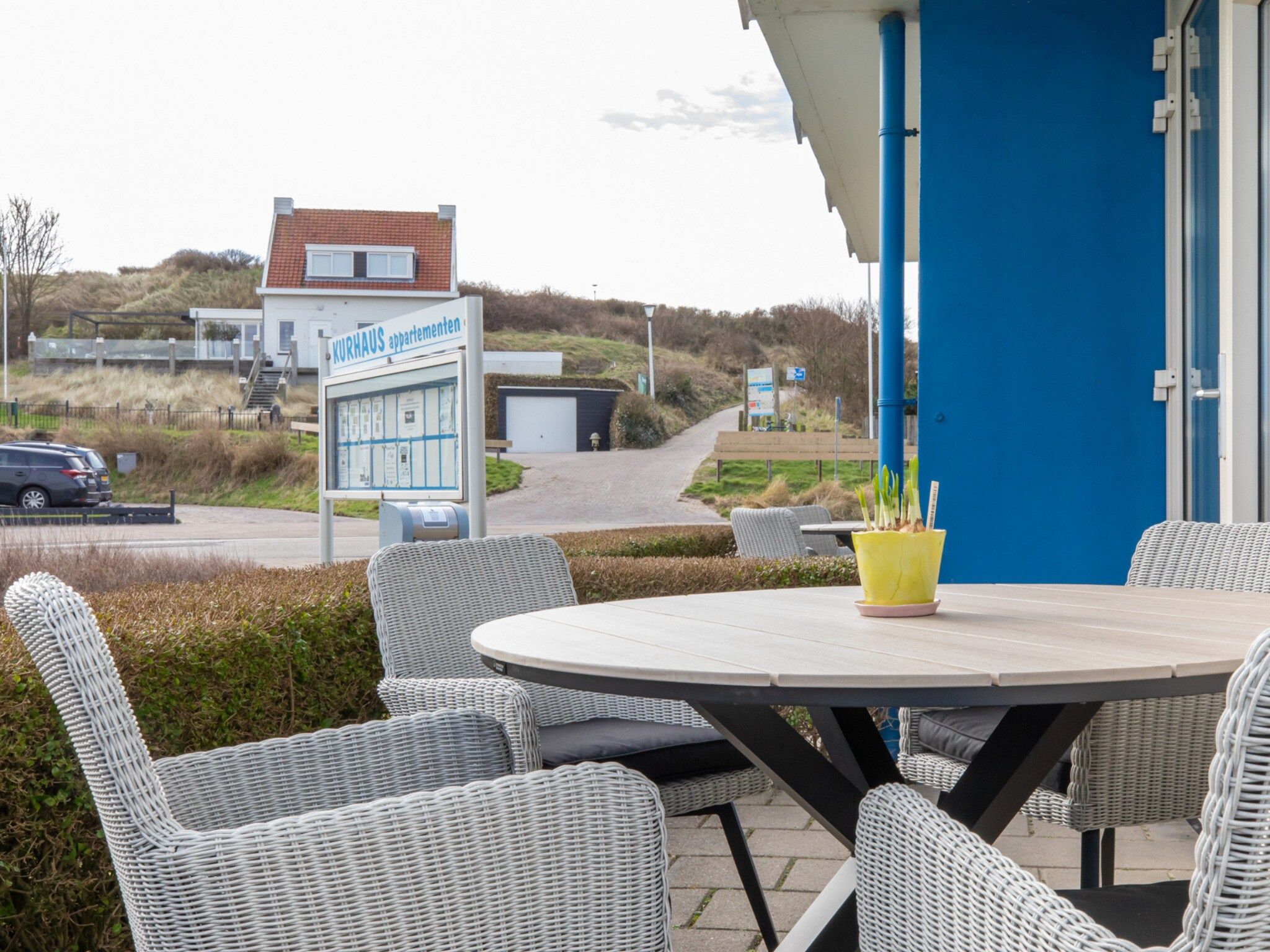 Het terras van Zoutelande 'Kurhaus appartement nr 1 in Zoutelande