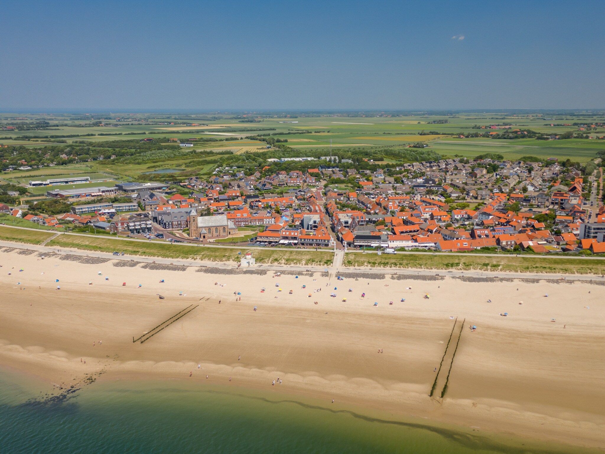 De omgeving van Zoutelande 'Kurhaus appartement nr 1 in Zoutelande