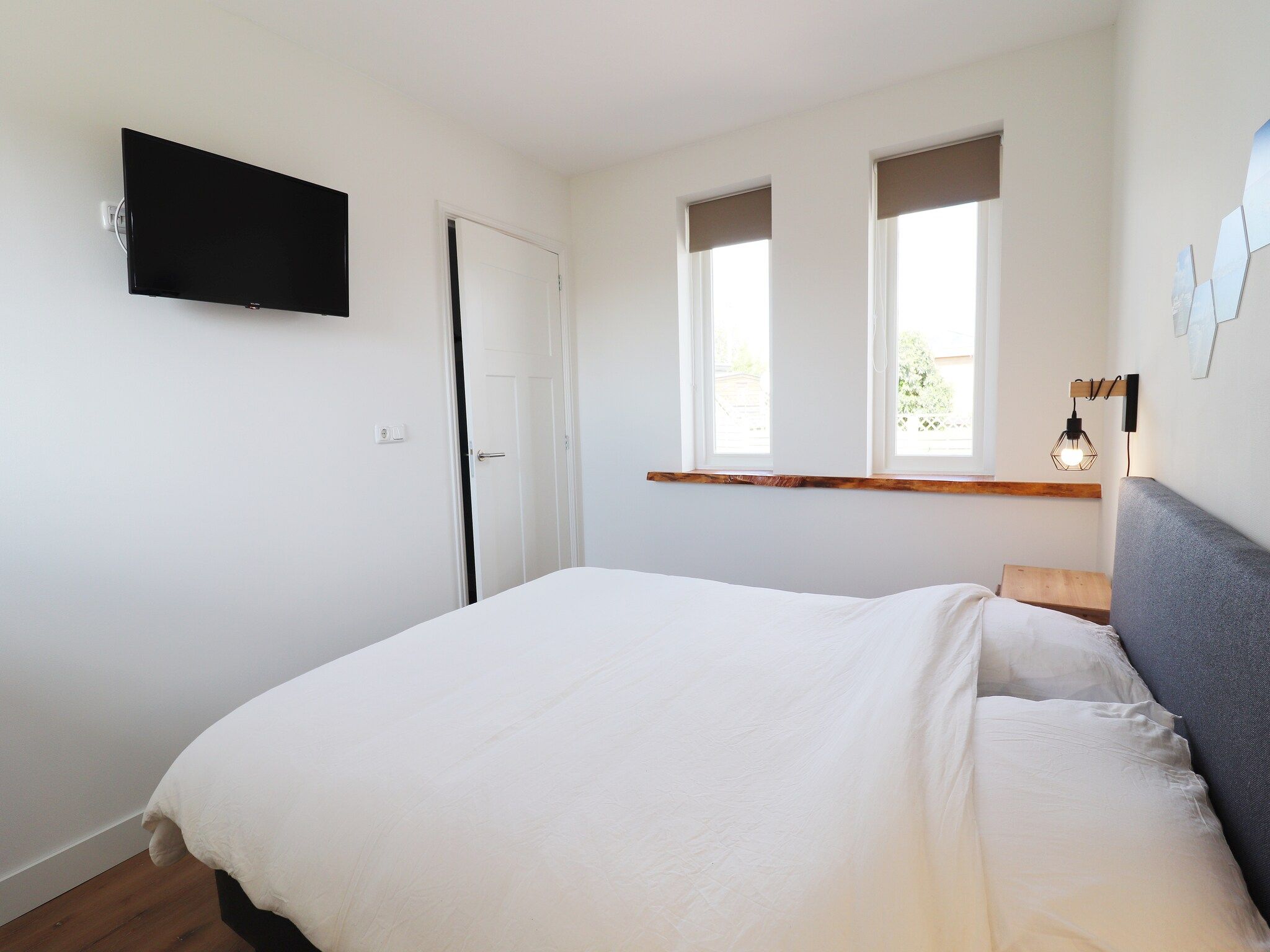 Een slaapkamer van Grote Siege 44 in Anjum