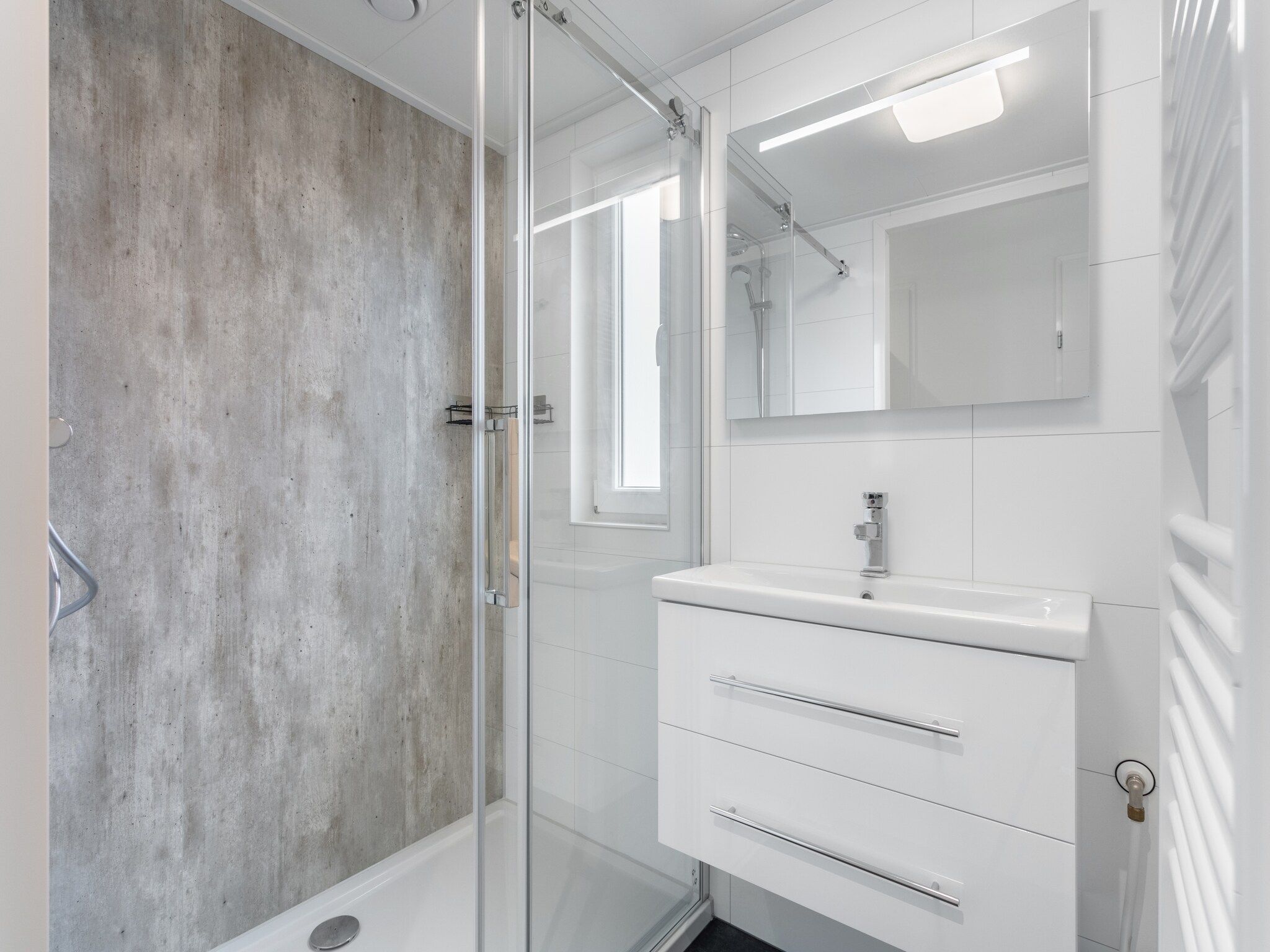 De badkamer van Water Resort Oosterschelde 12 in Wemeldinge