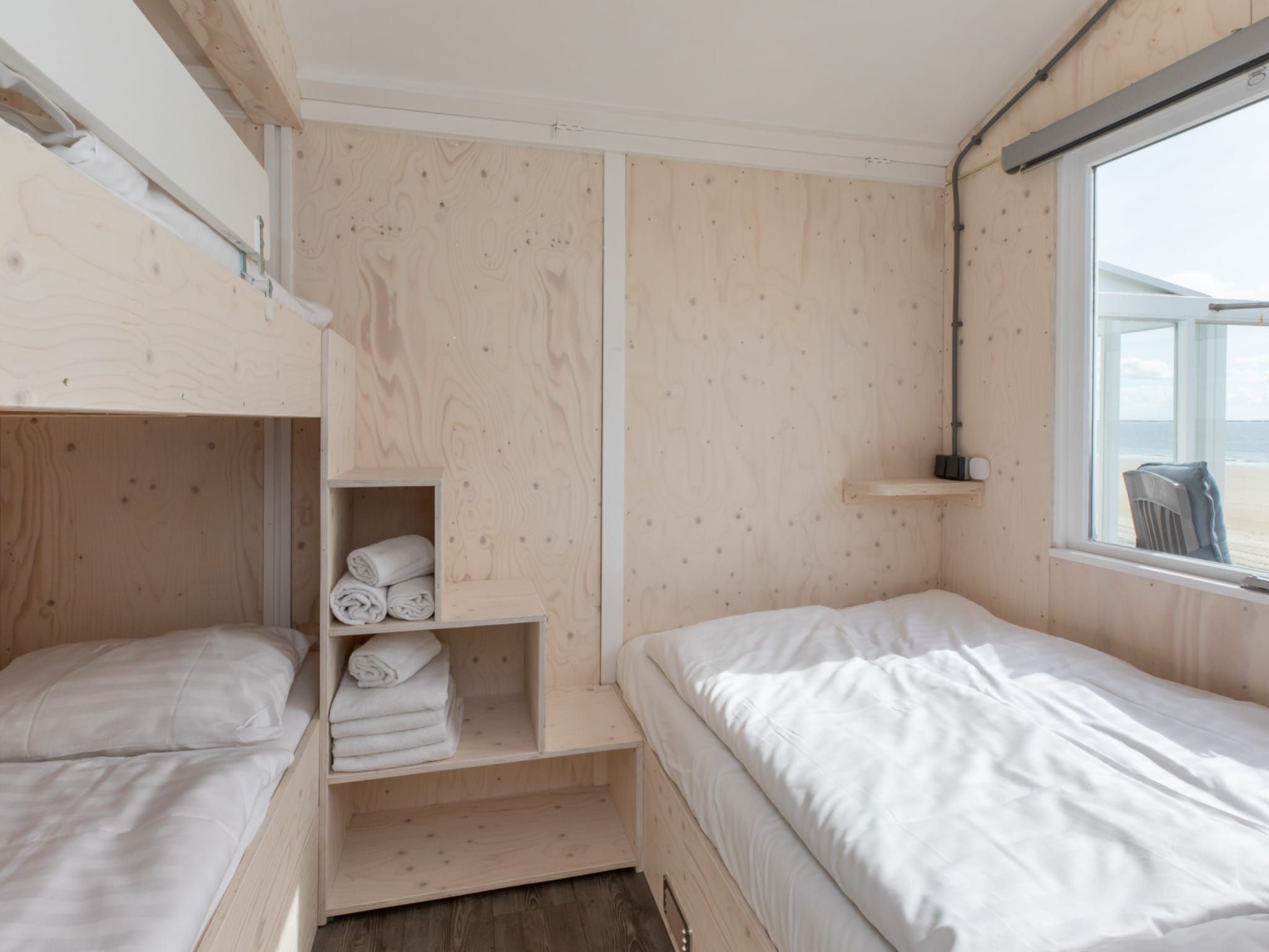 Een slaapkamer van Strand Dishoek 345/346 in Dishoek