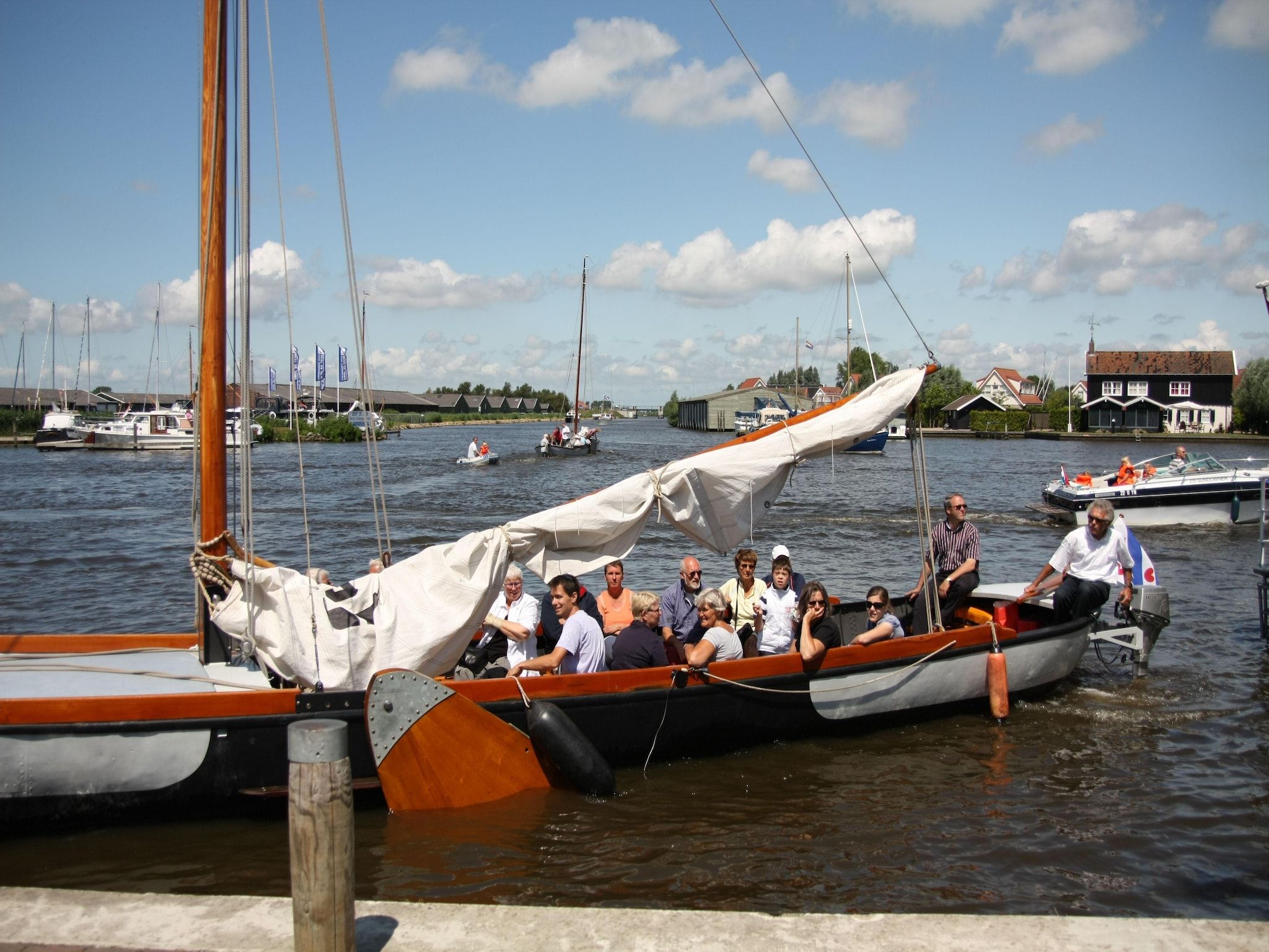 De omgeving van Yné Lijte 68 in Grou