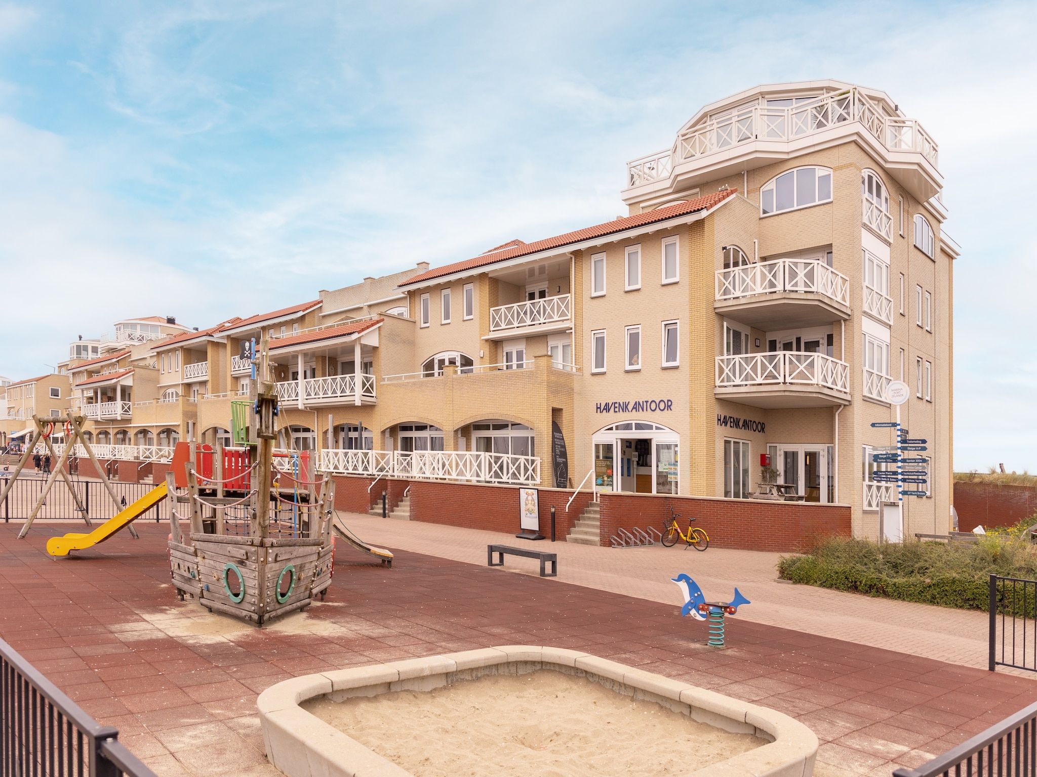 Parkfaciliteiten bij Marina Port Zélande 2 in Ouddorp