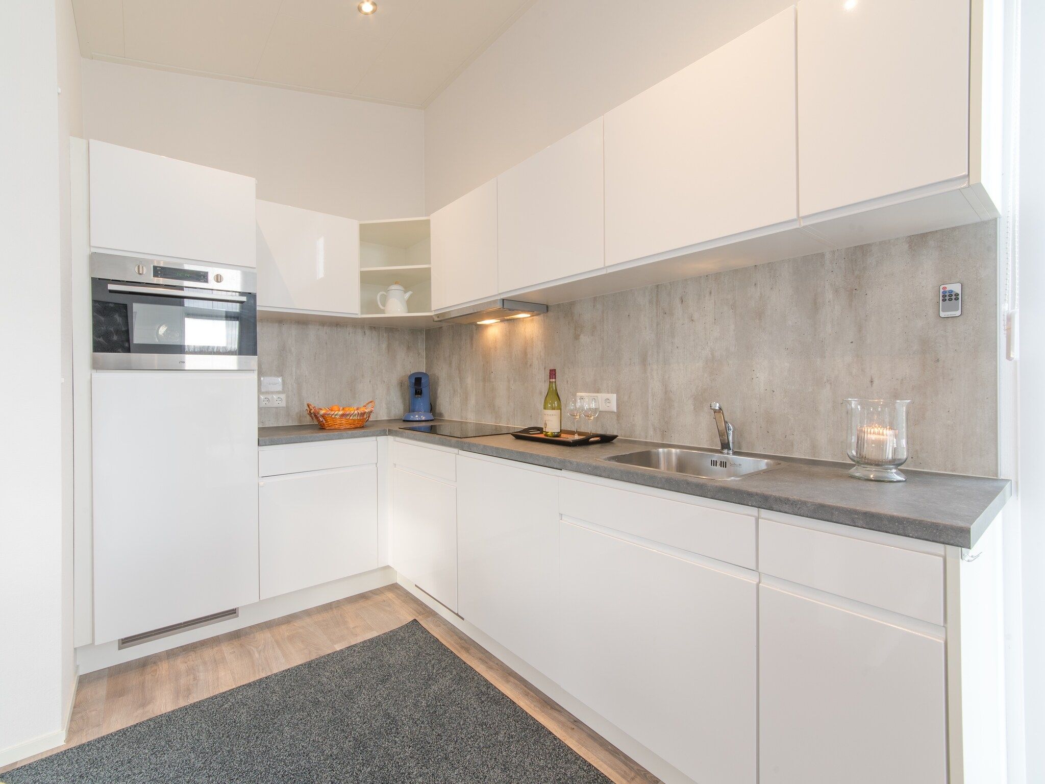 De keuken van Water Resort Oosterschelde 38 in Wemeldinge