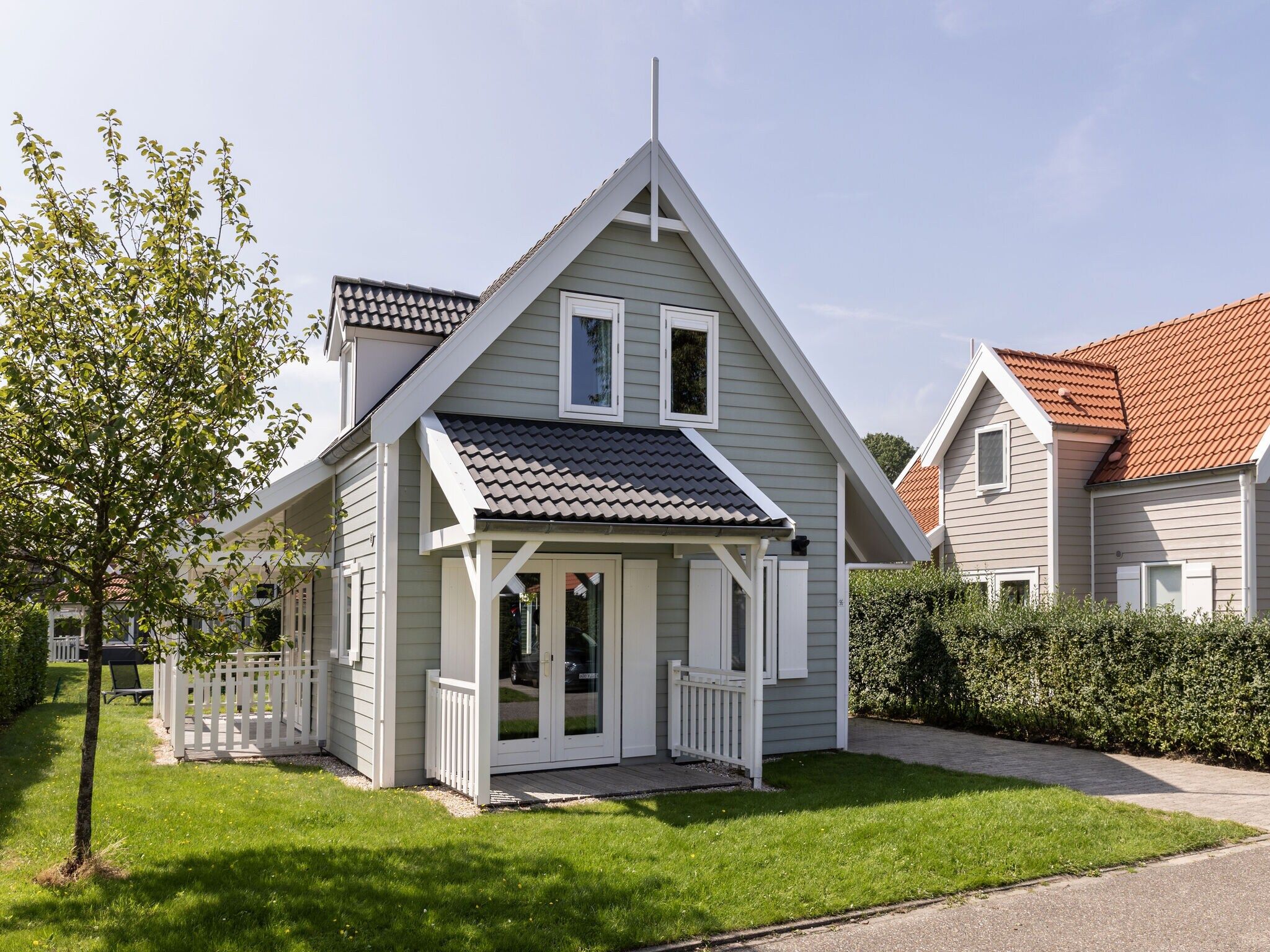 De buitenkant van Aquadelta 43 in Bruinisse