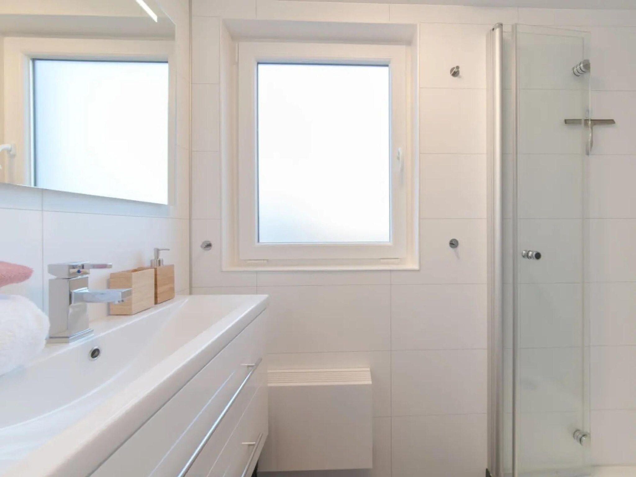 De badkamer van Water Resort Oosterschelde 73 in Wemeldinge