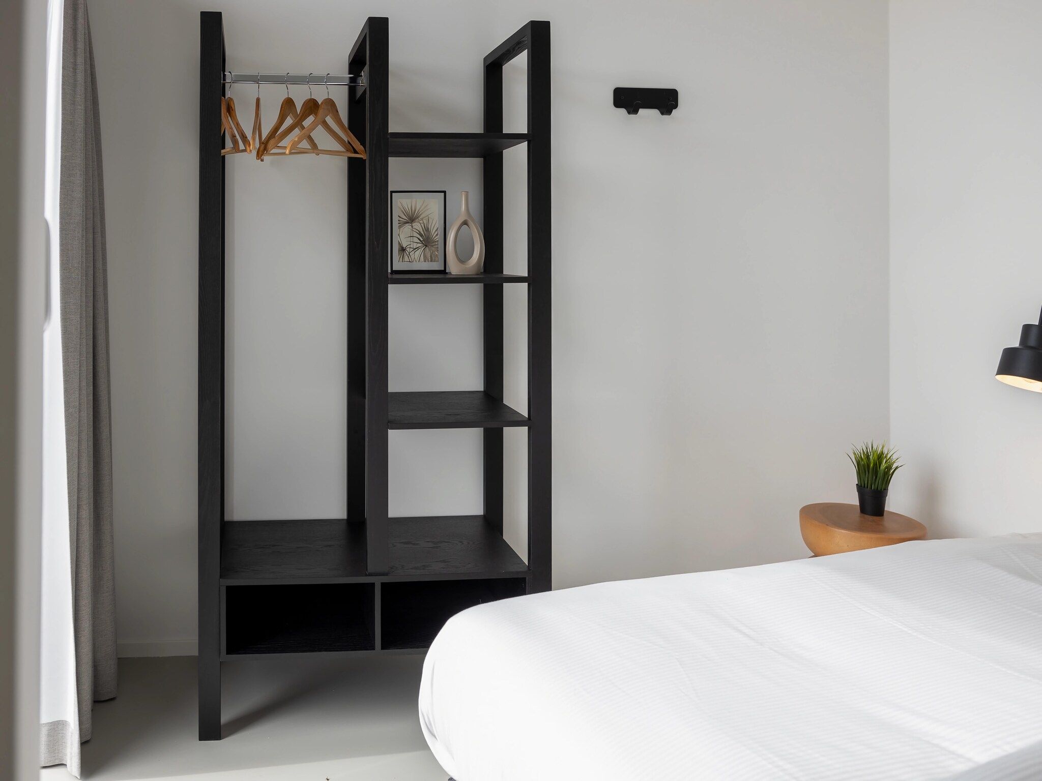 Een slaapkamer van Heerlijkheid Vlietenburg 12 in Wissenkerke