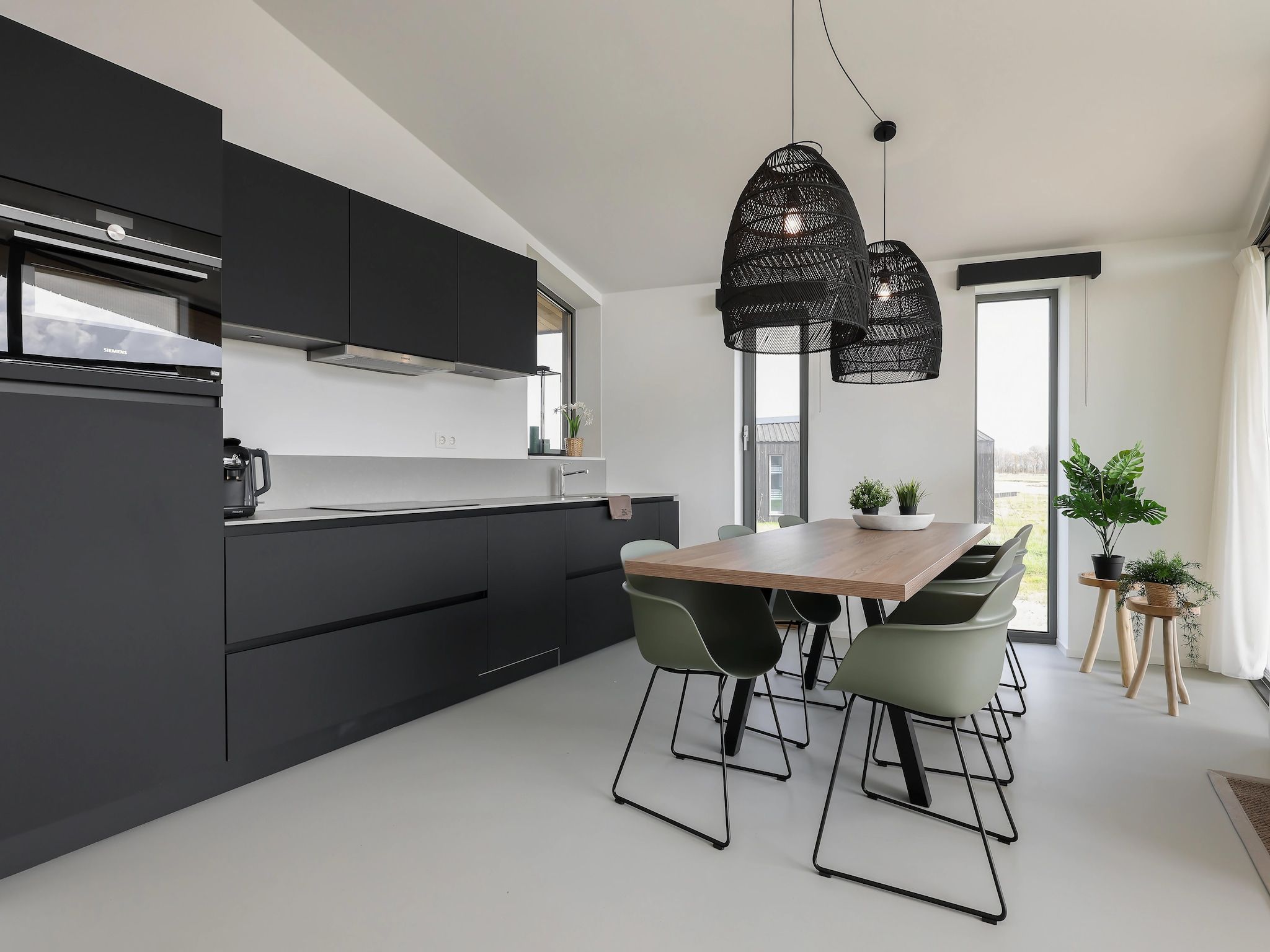 De keuken van Heerlijkheid Vlietenburg 12 in Wissenkerke