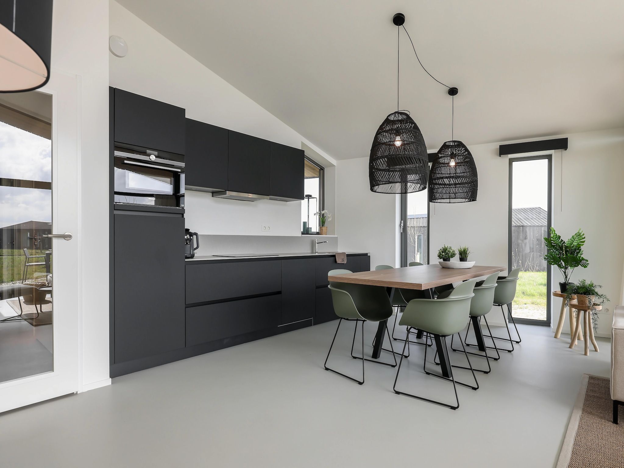 De keuken van Heerlijkheid Vlietenburg 12 in Wissenkerke
