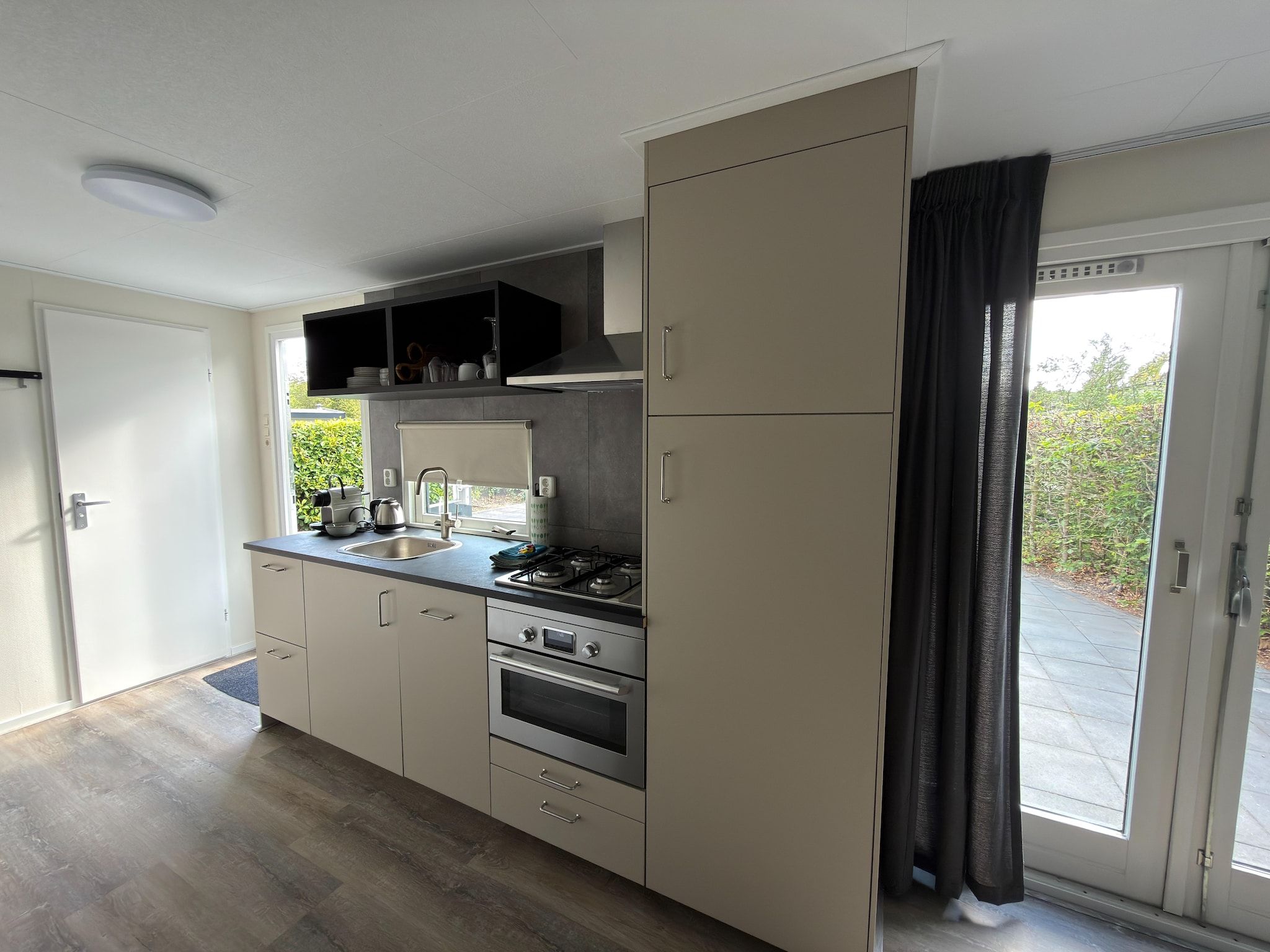 De keuken van Chalet stegeren in Stegeren