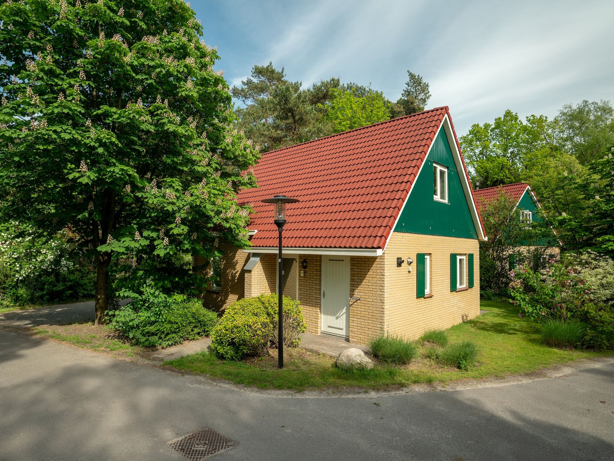 De buitenkant van Parc Duc de Brabant 4 in Diessen-Baarschot