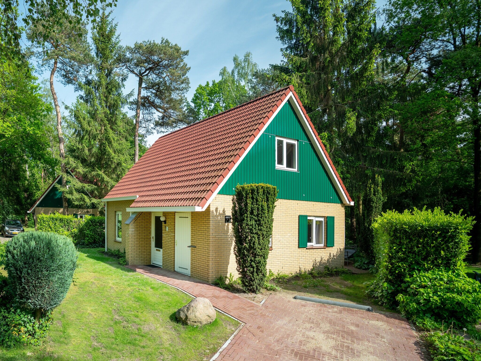 De buitenkant van Parc Duc de Brabant 12 in Diessen-Baarschot