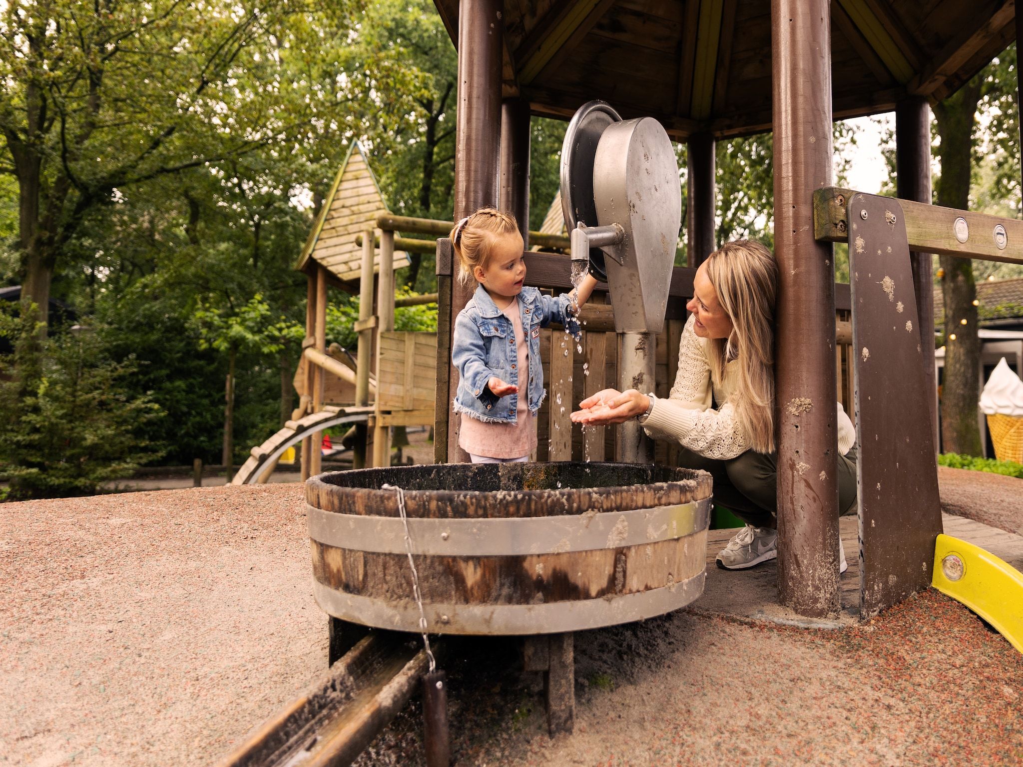 Parkfaciliteiten bij Parc Heihaas 2 in Putten