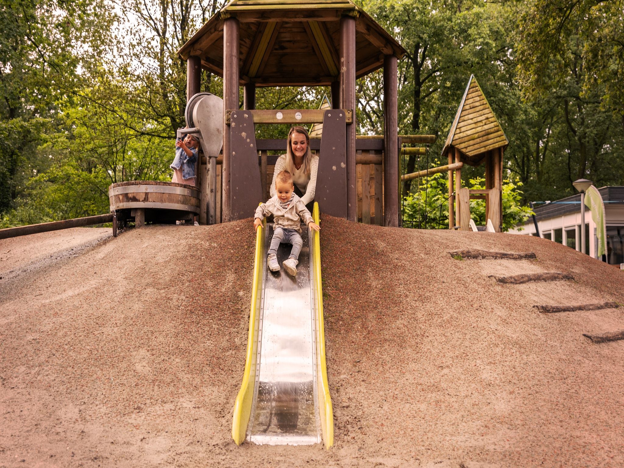 Parkfaciliteiten bij Parc Heihaas 2 in Putten