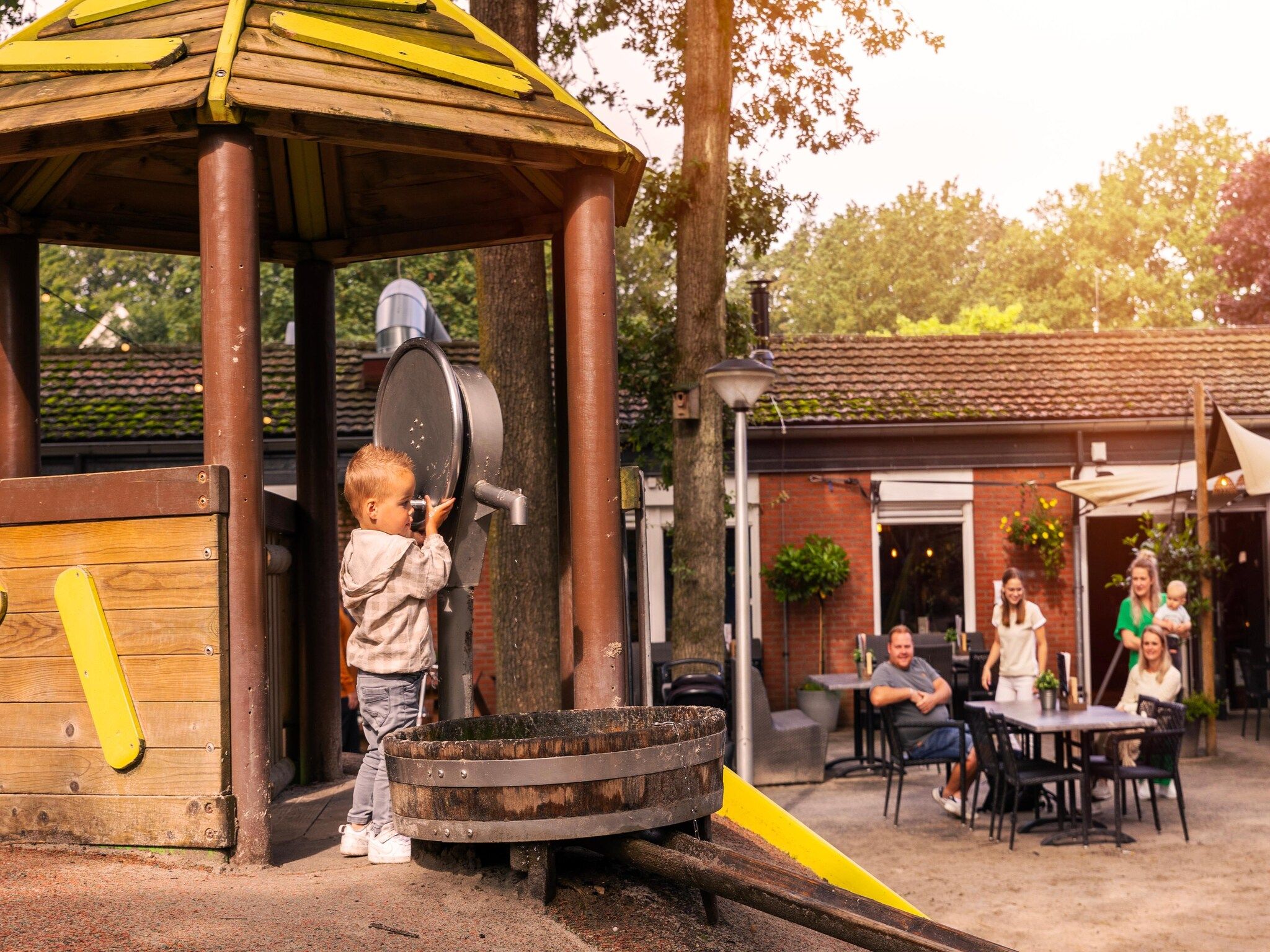 Parkfaciliteiten bij Parc Heihaas 5 in Putten