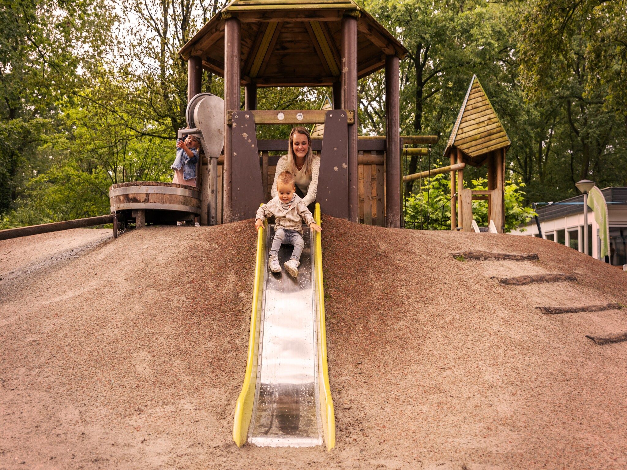 Parkfaciliteiten bij Parc Heihaas 6 in Putten