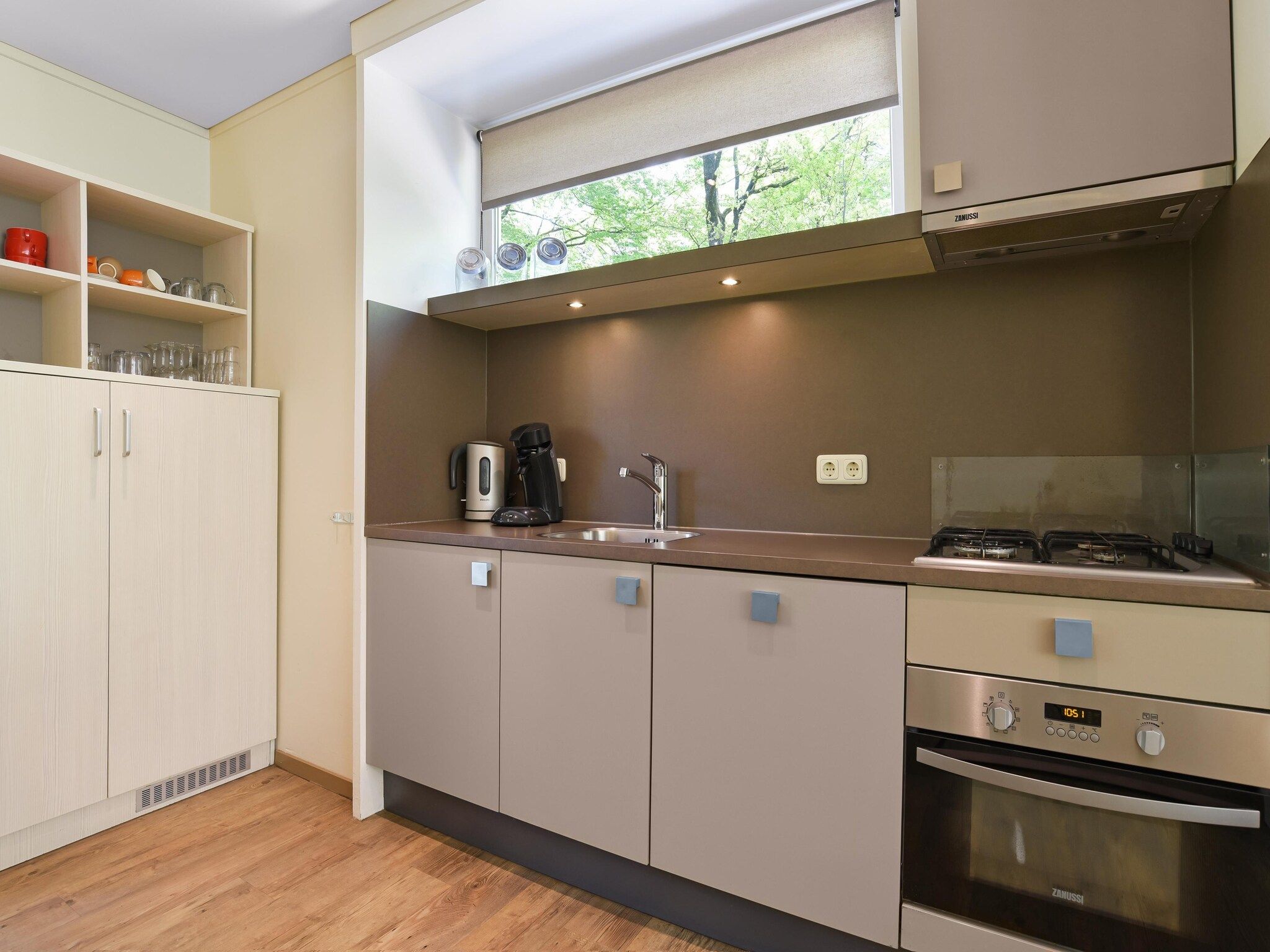 De keuken van Parc Heihaas 14 in Putten